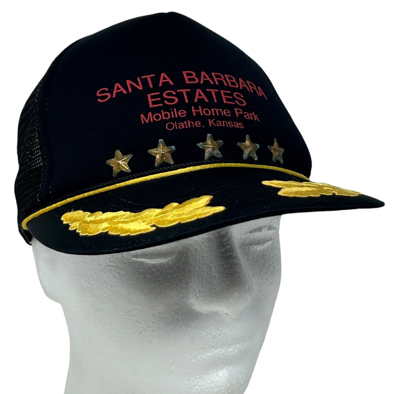Vintage Vintage Mobile Home Park Trucker Hat Baseball Cap Olathe Kan Size ONE SIZE - 11 Thumbnail