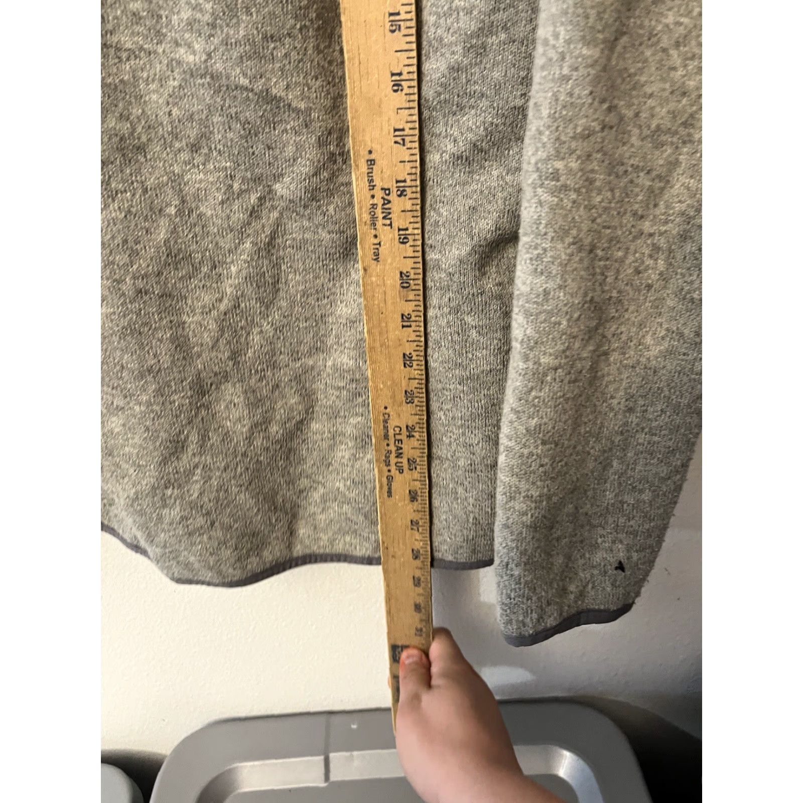 Vintage VINTAGE LL Bean Full Zip Fleece Windproof Sweater Heather Gray Women's XL Reg Jacket Size XL / US 12-14 / IT 48-50 - 5 Thumbnail