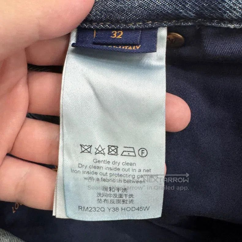 Louis Vuitton Louis Vuitton Embroidered Denim Jeans. Size US 32 / EU 48 - 5 Thumbnail