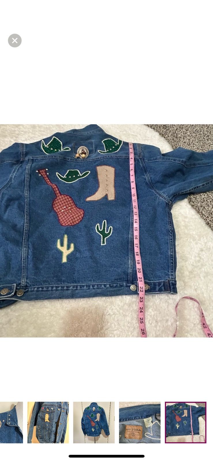 Arizona Jean Co. Arizona Jean company XL cowboy southwest embroidered jacket Size XL / US 12-14 / IT 48-50 - 7 Thumbnail