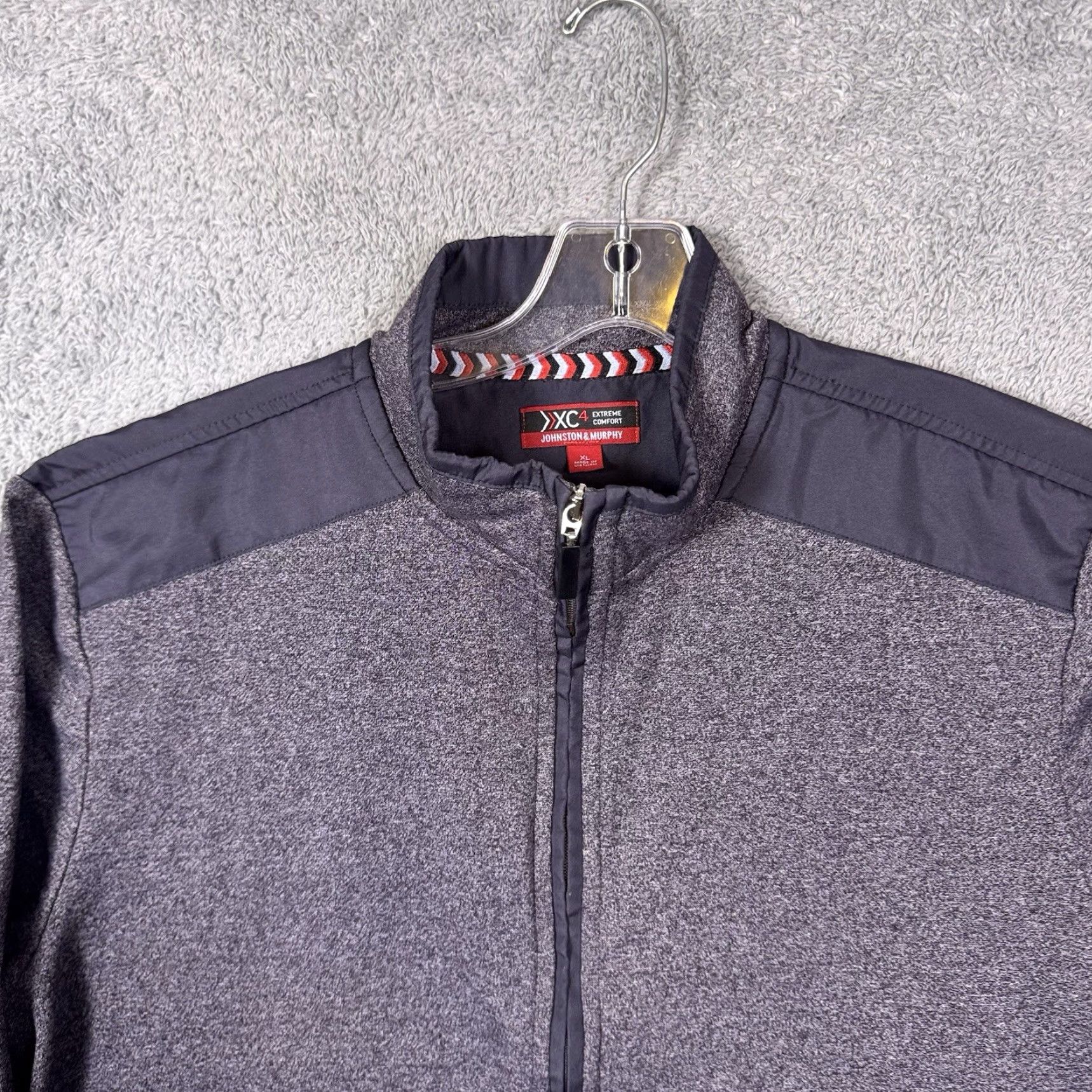 Johnston & Murphy Johnston & Murphy XC4 Extreme Comfort Jacket Men XL Bomber Full Zip Windbreaker Size US XL / EU 56 / 4 - 4 Thumbnail