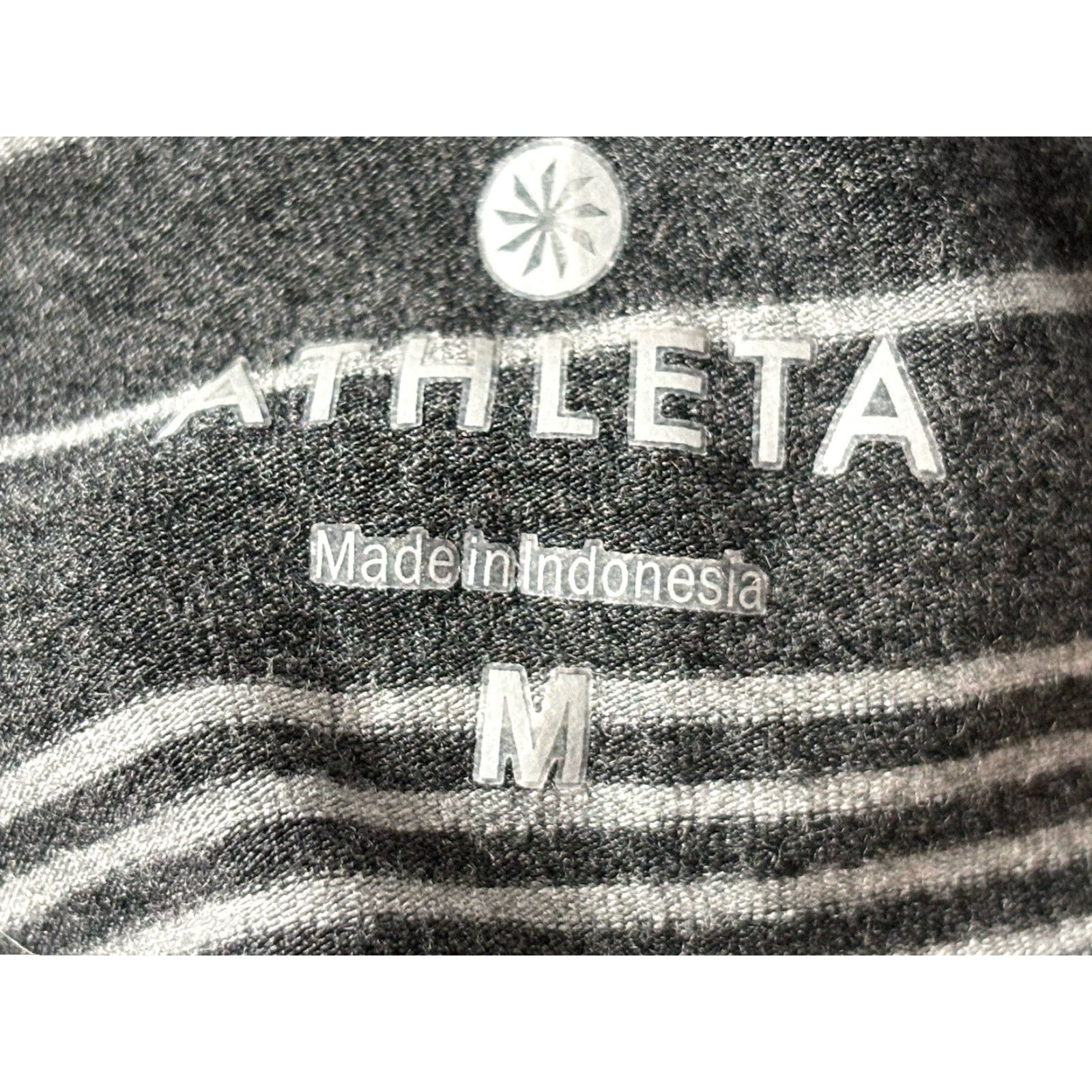Athleta Athleta Serafina Maxi Skirt Women’s Sz Medium Charcoal Striped Ruched Slit Hip Long Beach Comfort Casual Errands Size 32" / US 10 / IT 46 - 4 Thumbnail