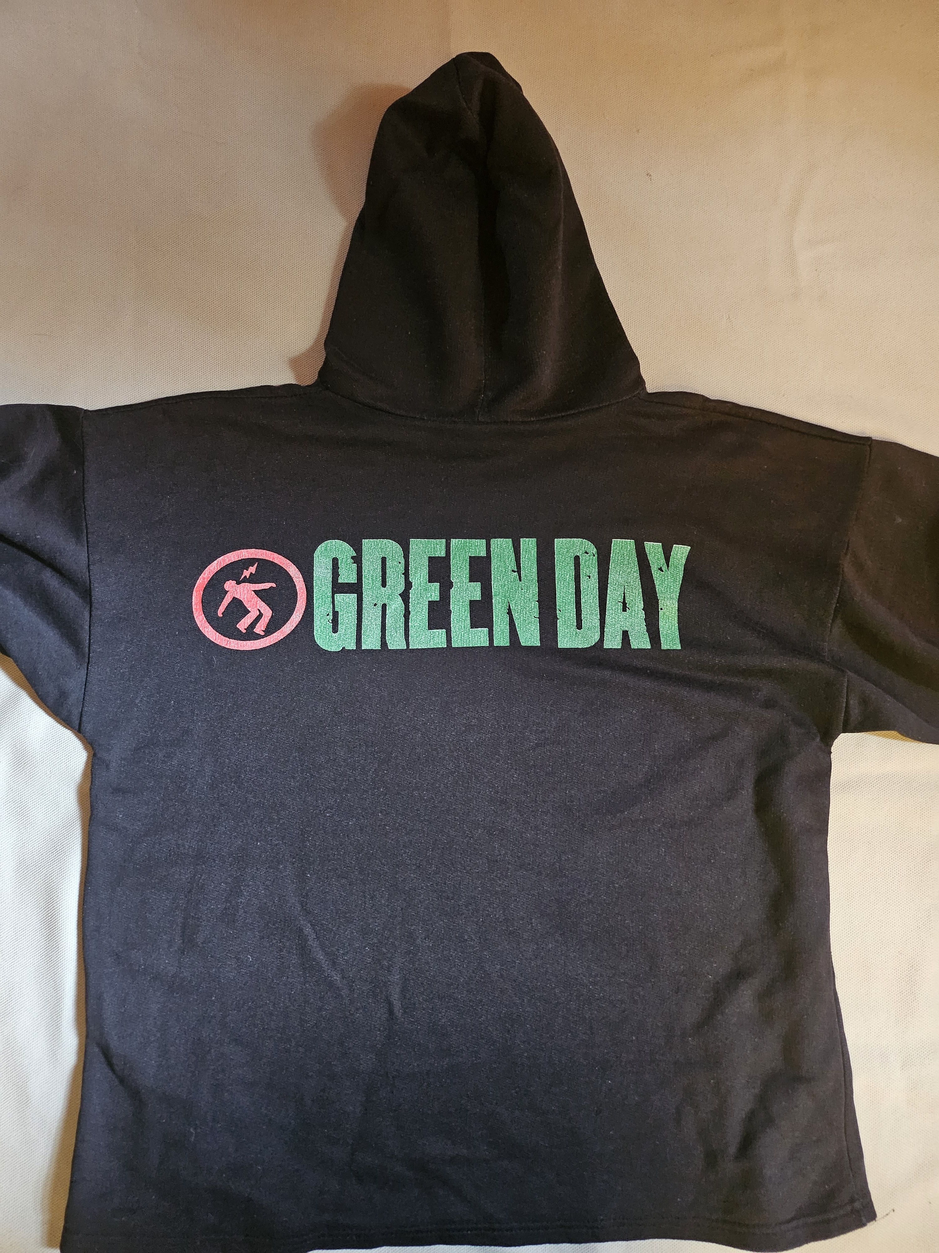 Vintage Green Day American Idiot Hoodie Size US L / EU 52-54 / 3 - 2 Thumbnail