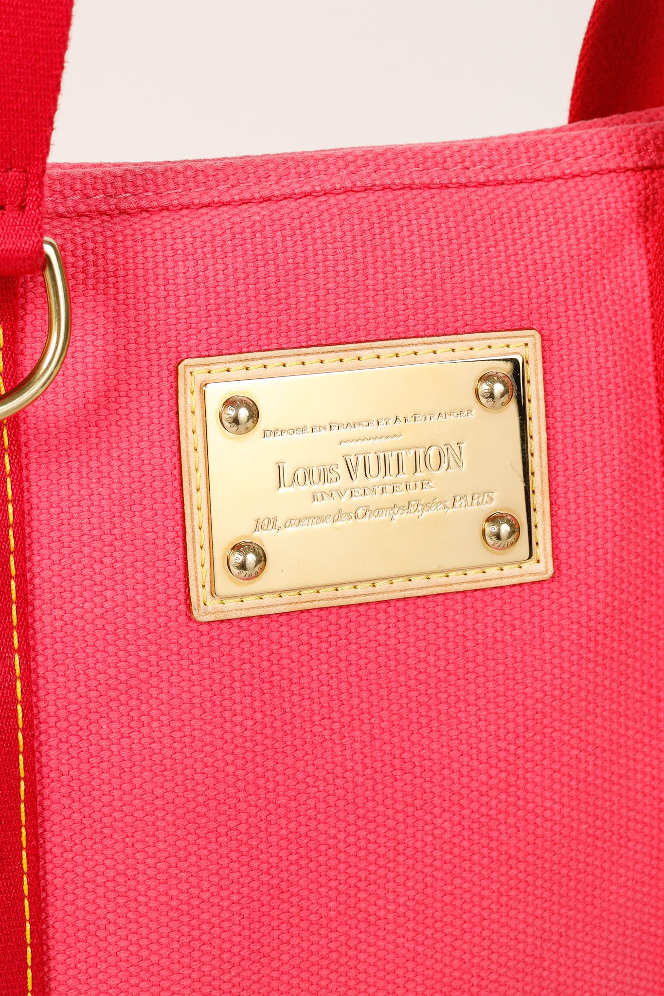 Louis Vuitton Louis Vuitton Cabas MM Rose Antigua Canvas Tote Size ONE SIZE - 10 Thumbnail