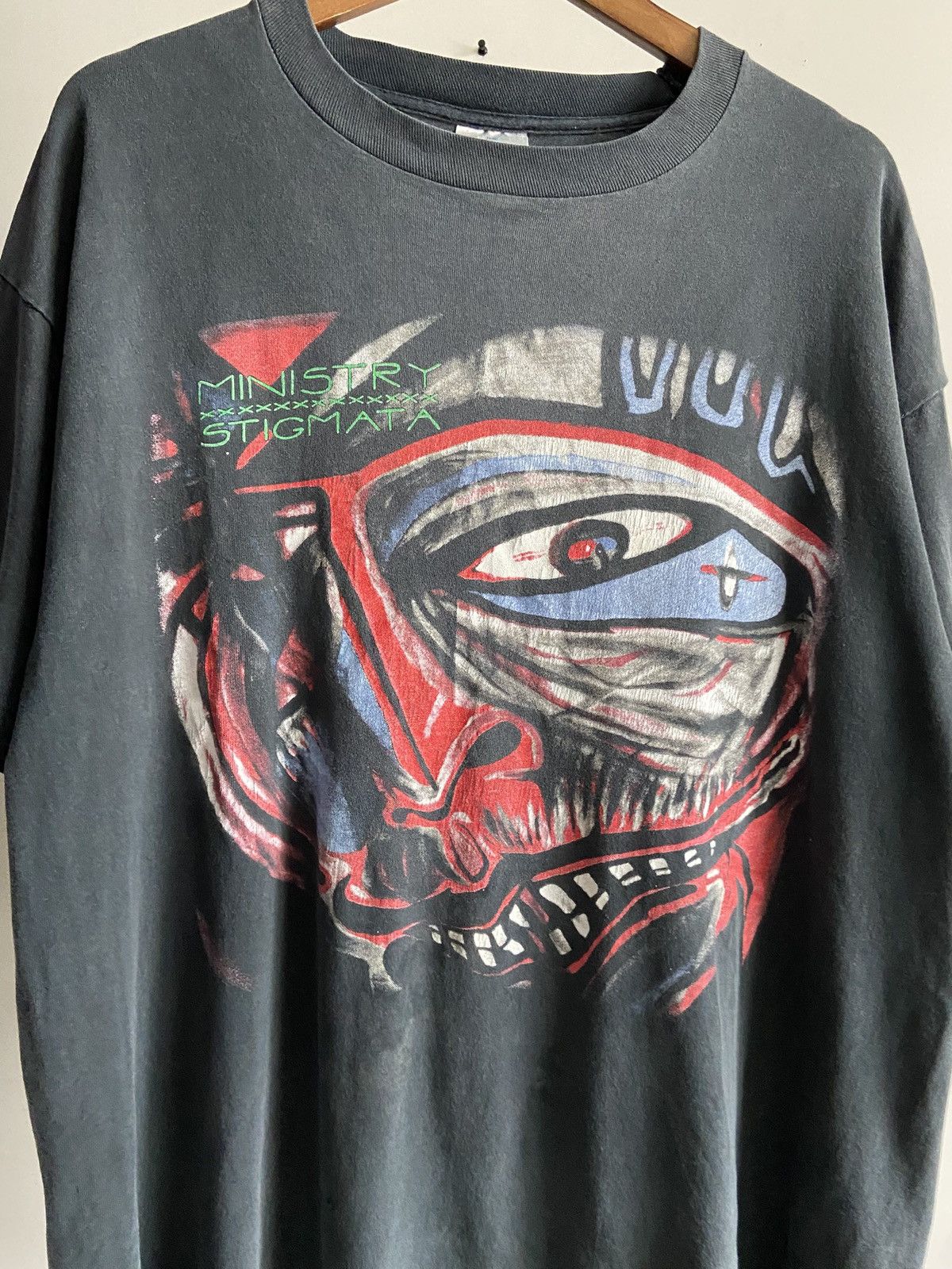 Other 1991 Ministry Stigmata Tee Size US XL / EU 56 / 4 - 2 Thumbnail