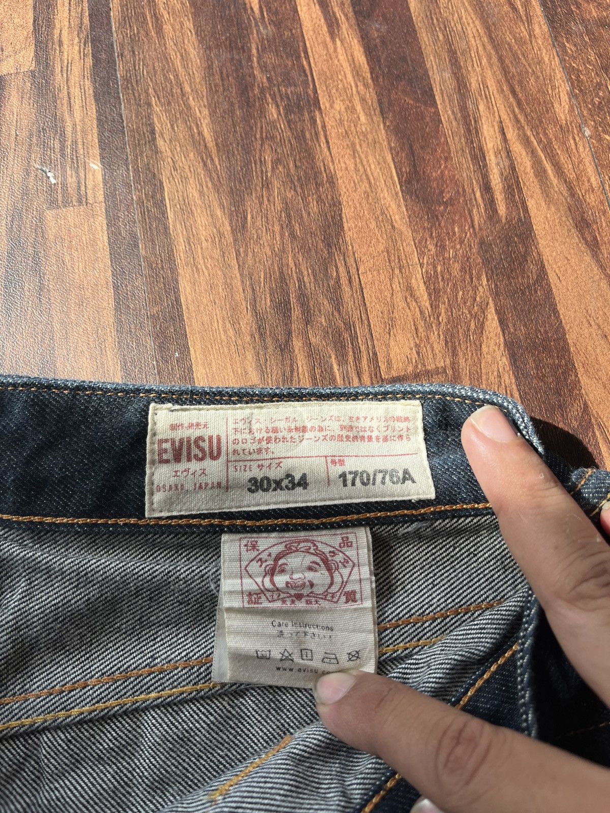 Evisu EVISU MULTI POCKET JEANS SELVEDGE Size US 30 / EU 46 - 4 Thumbnail