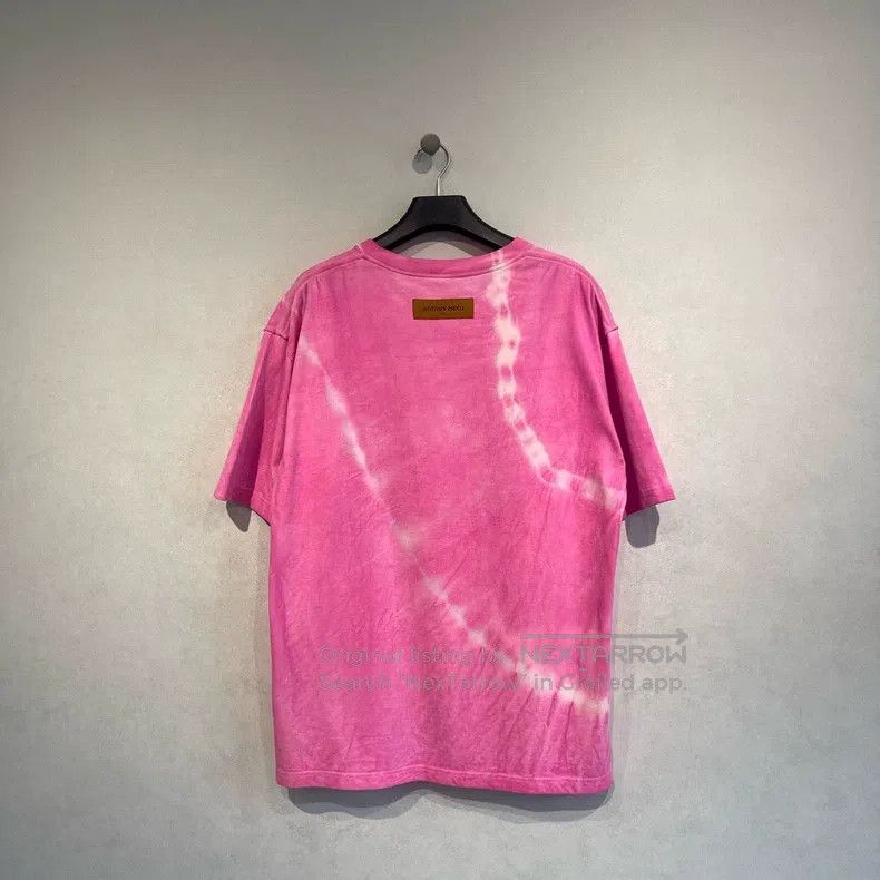 Louis Vuitton Louis Vuitton size 4l Tie-dyed pink short sleeve T-shirt Size US M / EU 48-50 / 2 - 2 Thumbnail