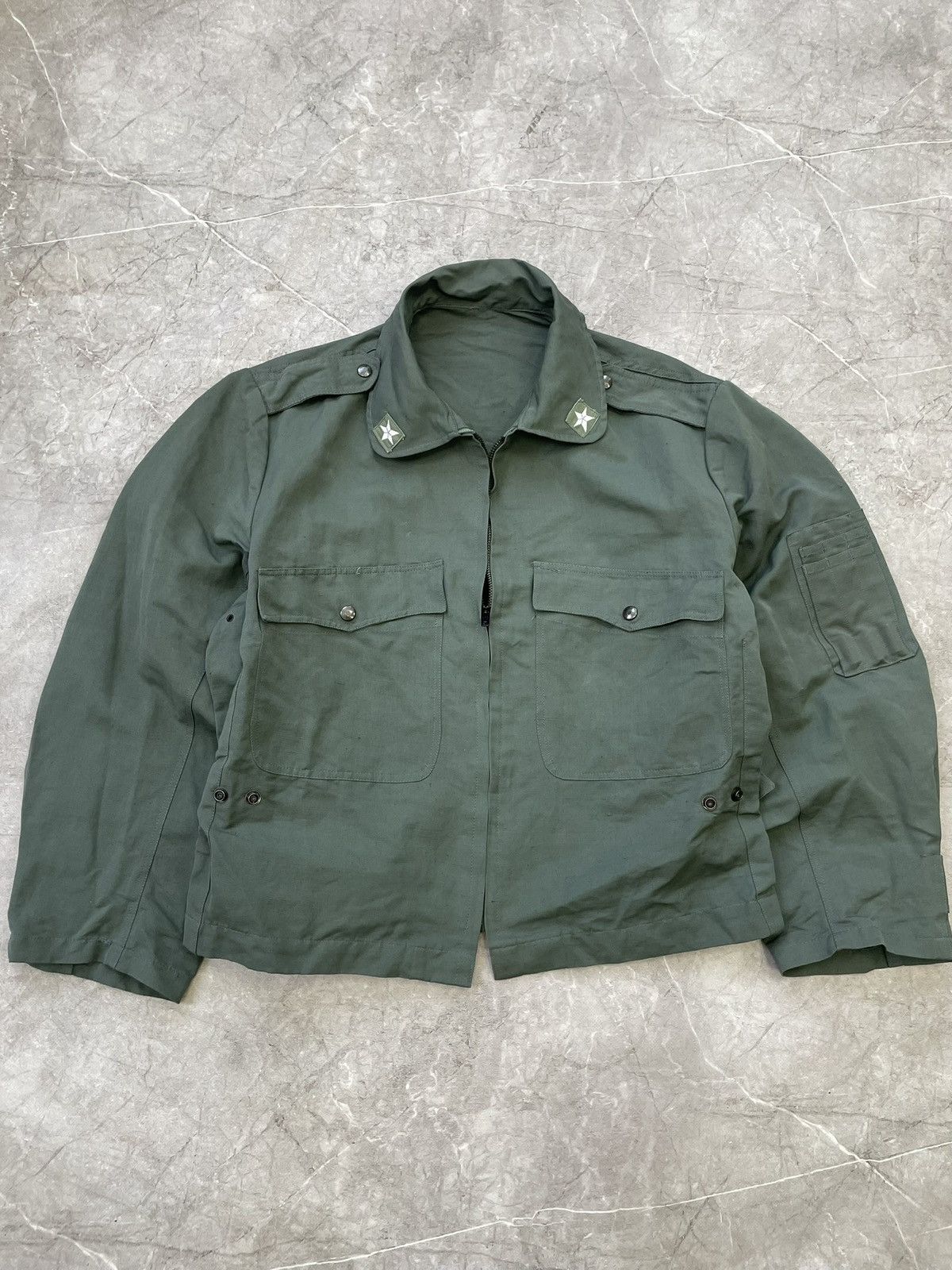 Japanese Brand VINTAGE ARMY 90s military jacket japanese style rare Size US L / EU 52-54 / 3 - 5 Thumbnail