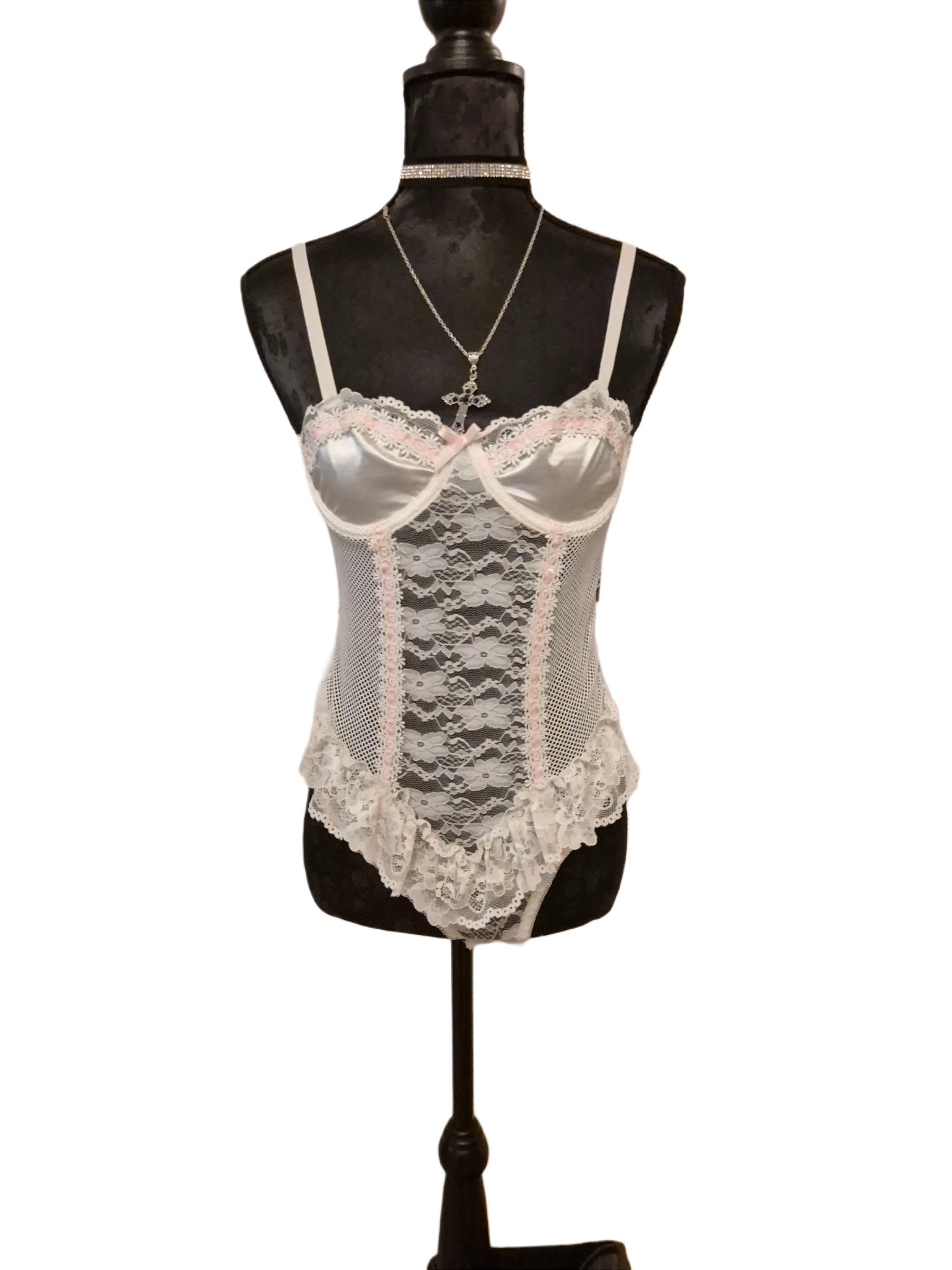 Other Body Spitze Satin Kawaii Sexy cute sweet lolita grunge y2k Size XS / US 0-2 / IT 36-38 - 1 Thumbnail