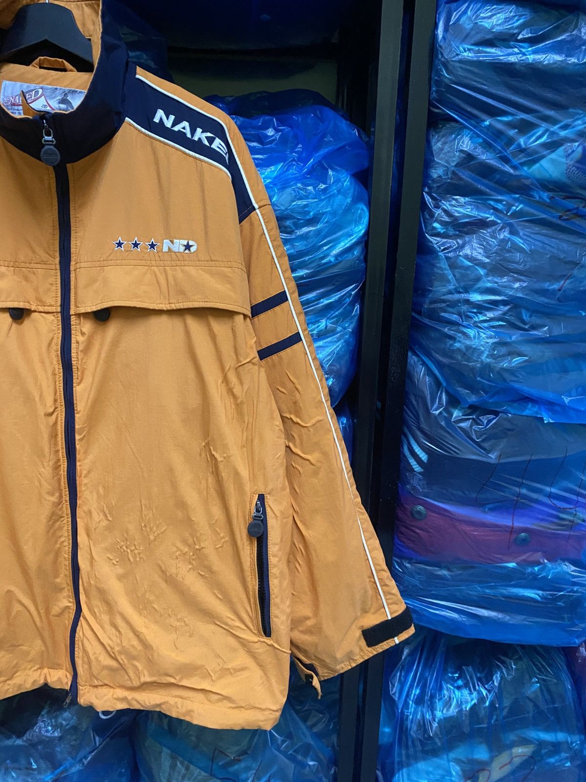 Other VINTAGE 90S NAKED WINDBREAKER JACKET Size US L / EU 52-54 / 3 - 4 Thumbnail
