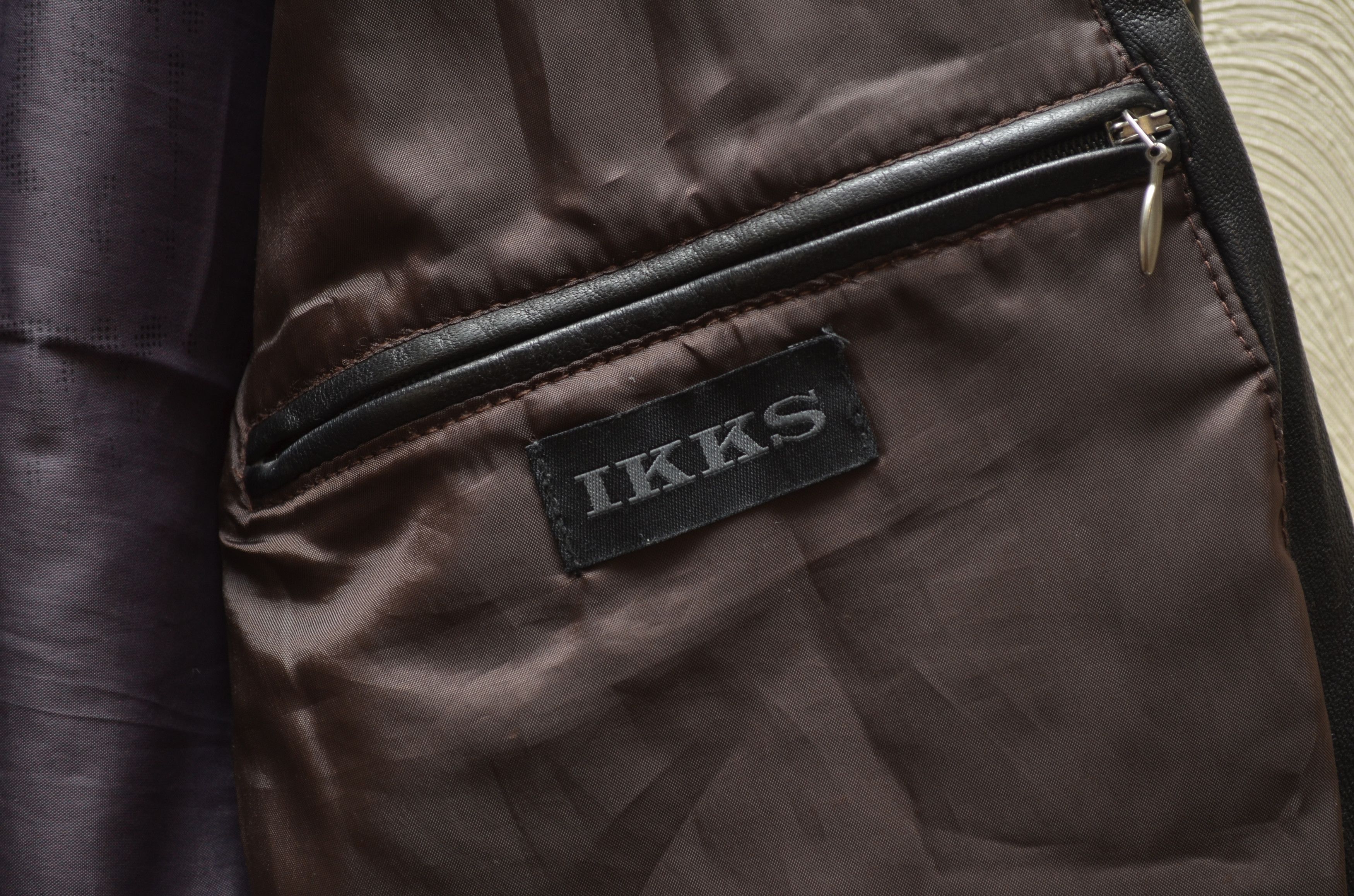 IKKS IKKS Lamb Leather Black Jacket Size XL RARE Size US XL / EU 56 / 4 - 9 Thumbnail