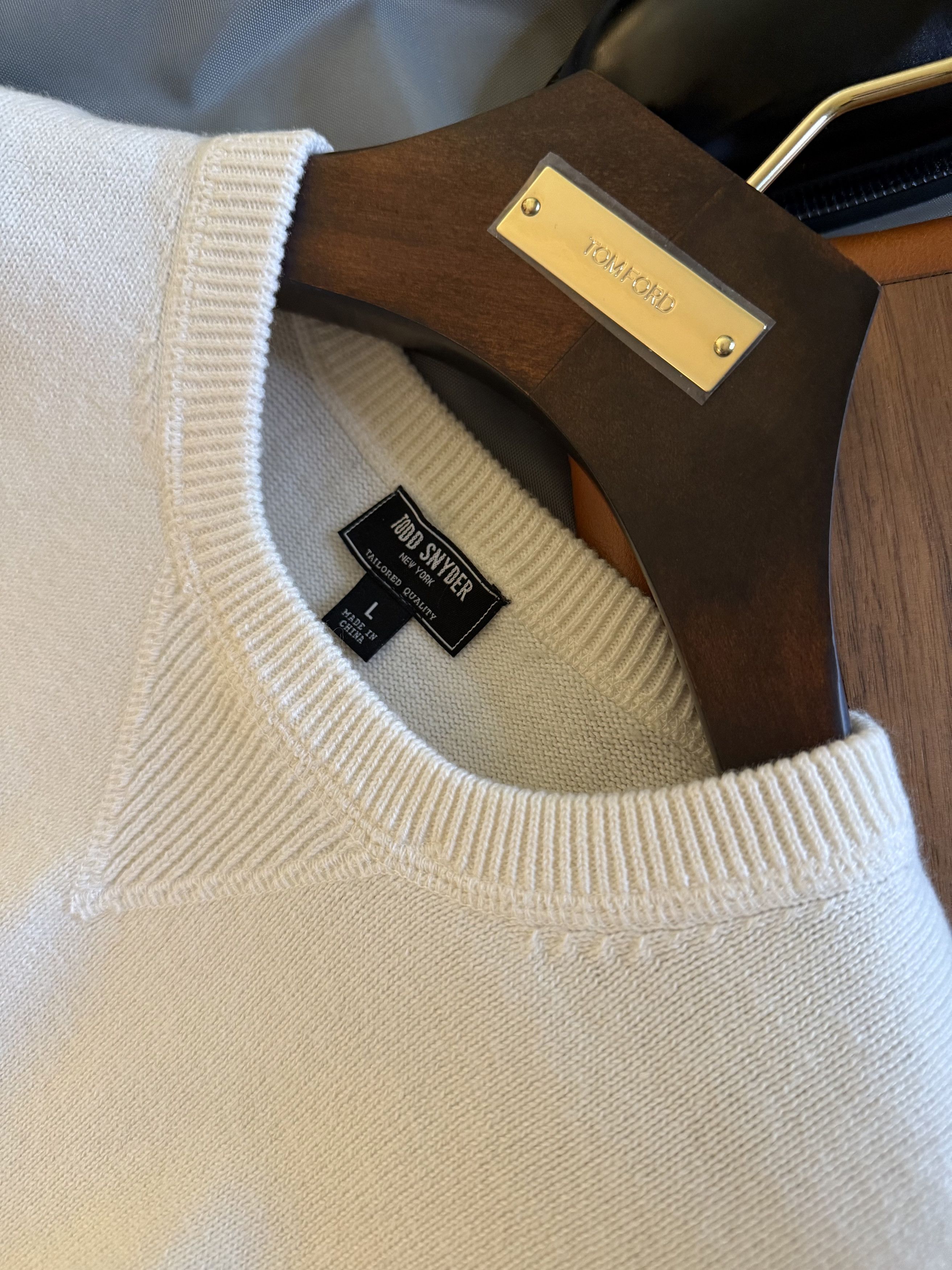 Todd Snyder Best Dressed Rare $250 w/tax Elevated Cotton Cashmere Knit Size US L / EU 52-54 / 3 - 10 Thumbnail