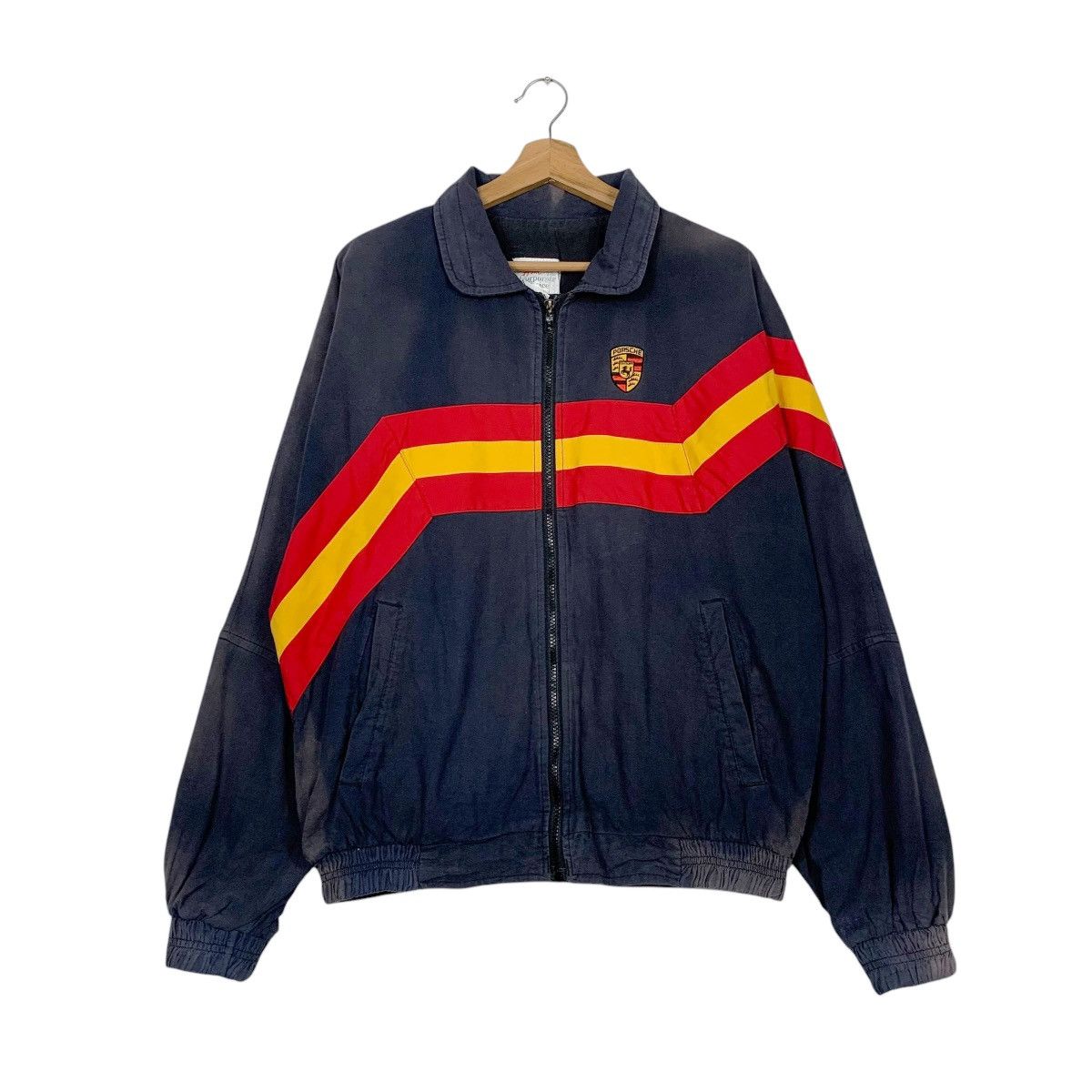 Porsche Design Vintage Porsche Bomber Jacket Size US L / EU 52-54 / 3 - 1 Thumbnail