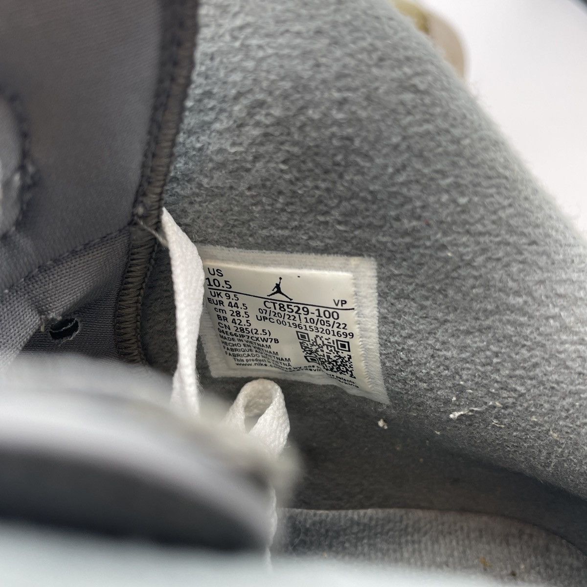 Jordan Brand Air Jordan 6 cool grey Size US 10.5 / EU 43-44 - 8 Thumbnail