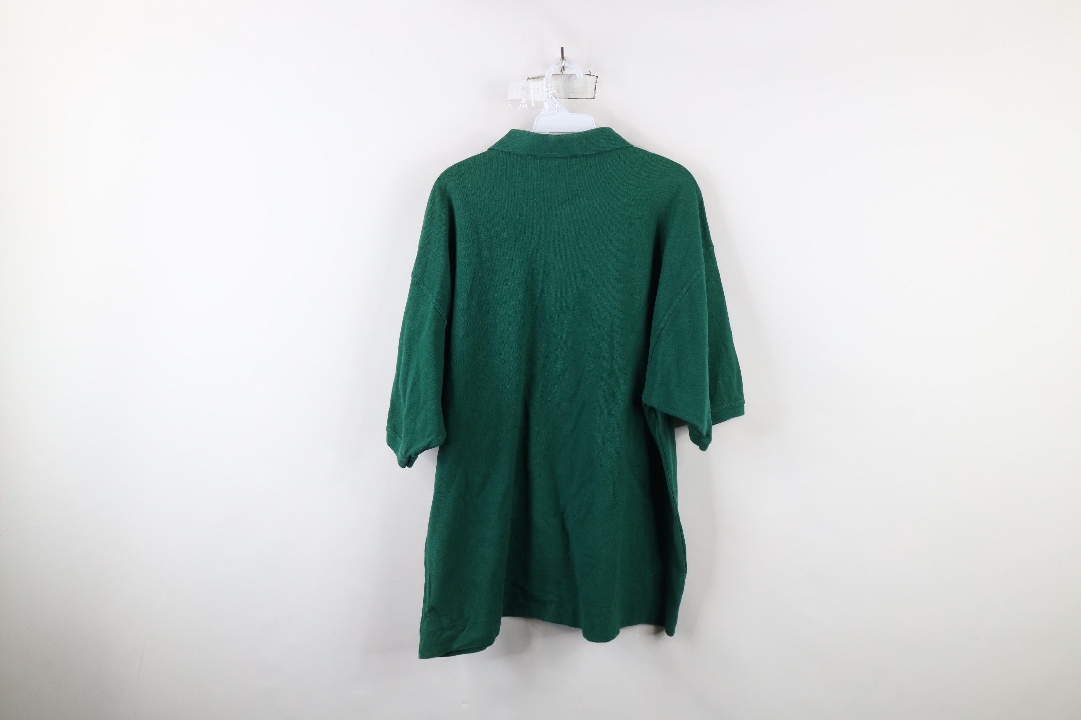 Vintage Vintage 90s Streetwear Cotton Collared Polo Shirt Green Size US XXL / EU 58 / 5 - 10 Thumbnail
