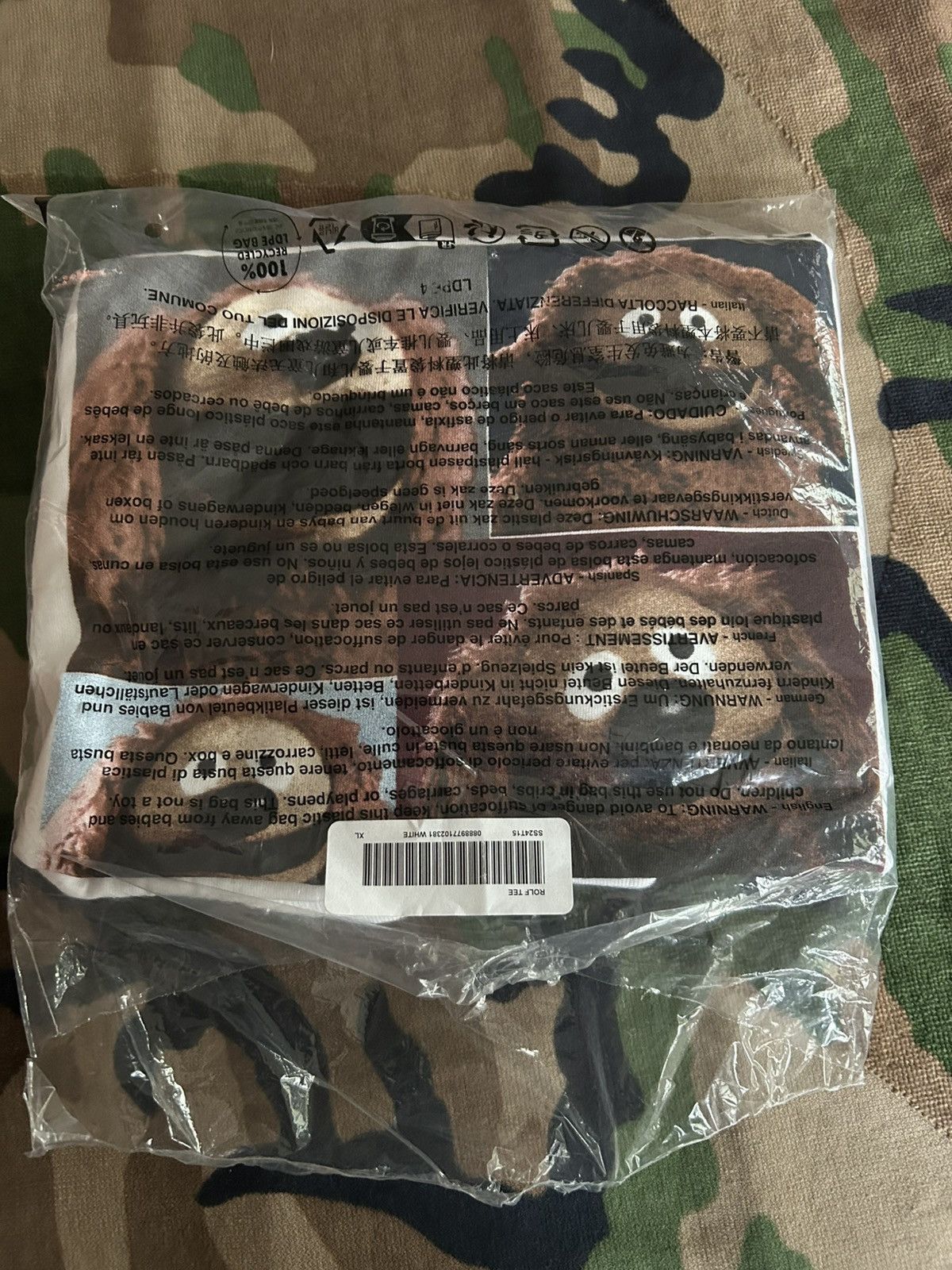 Supreme Supreme Rowlf Tee White XL SS24 Size US XL / EU 56 / 4 - 2 Thumbnail