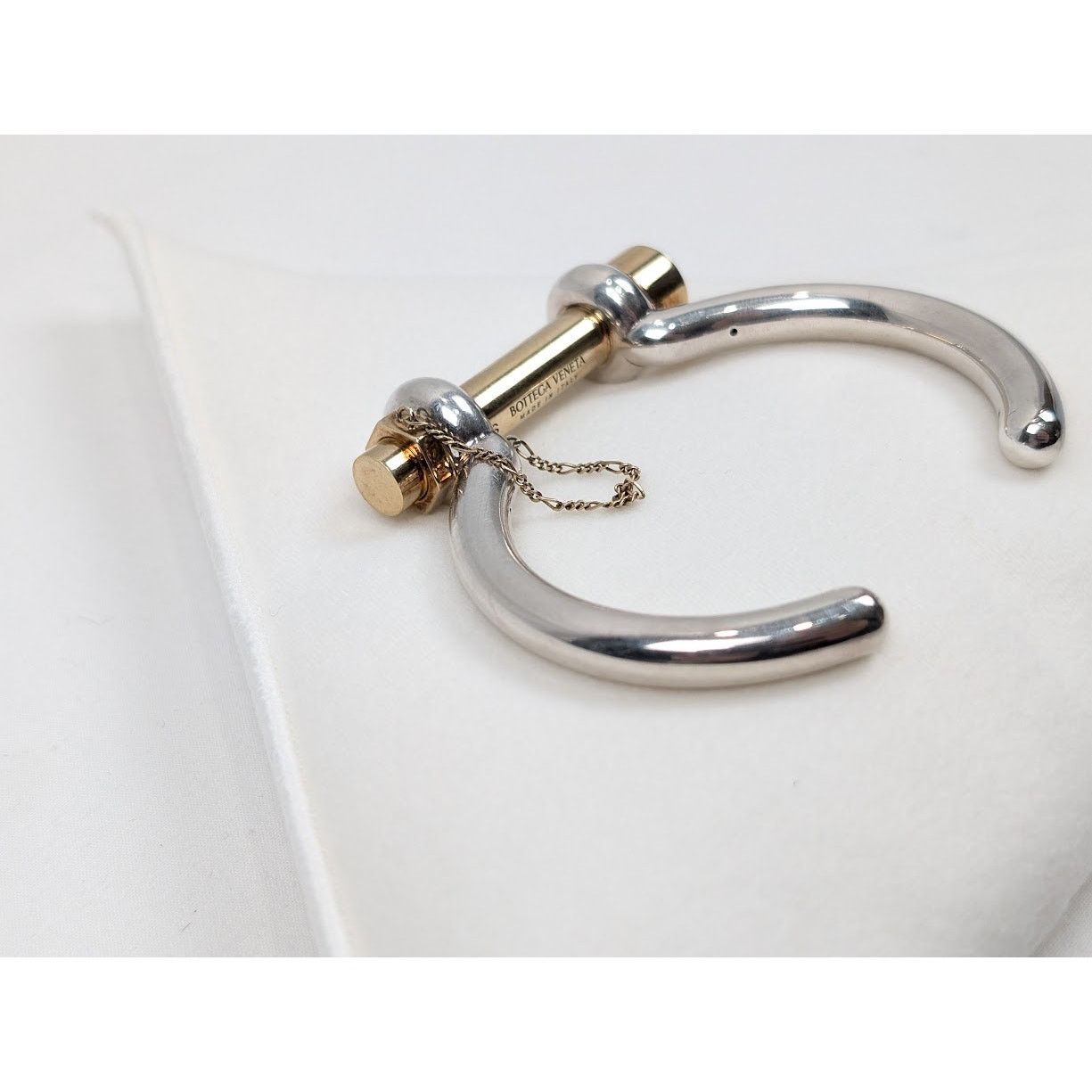 Bottega Veneta o1rshd1 Size: S / Sterling Bracelet in Silver/Yellow Gold Size ONE SIZE - 5 Thumbnail