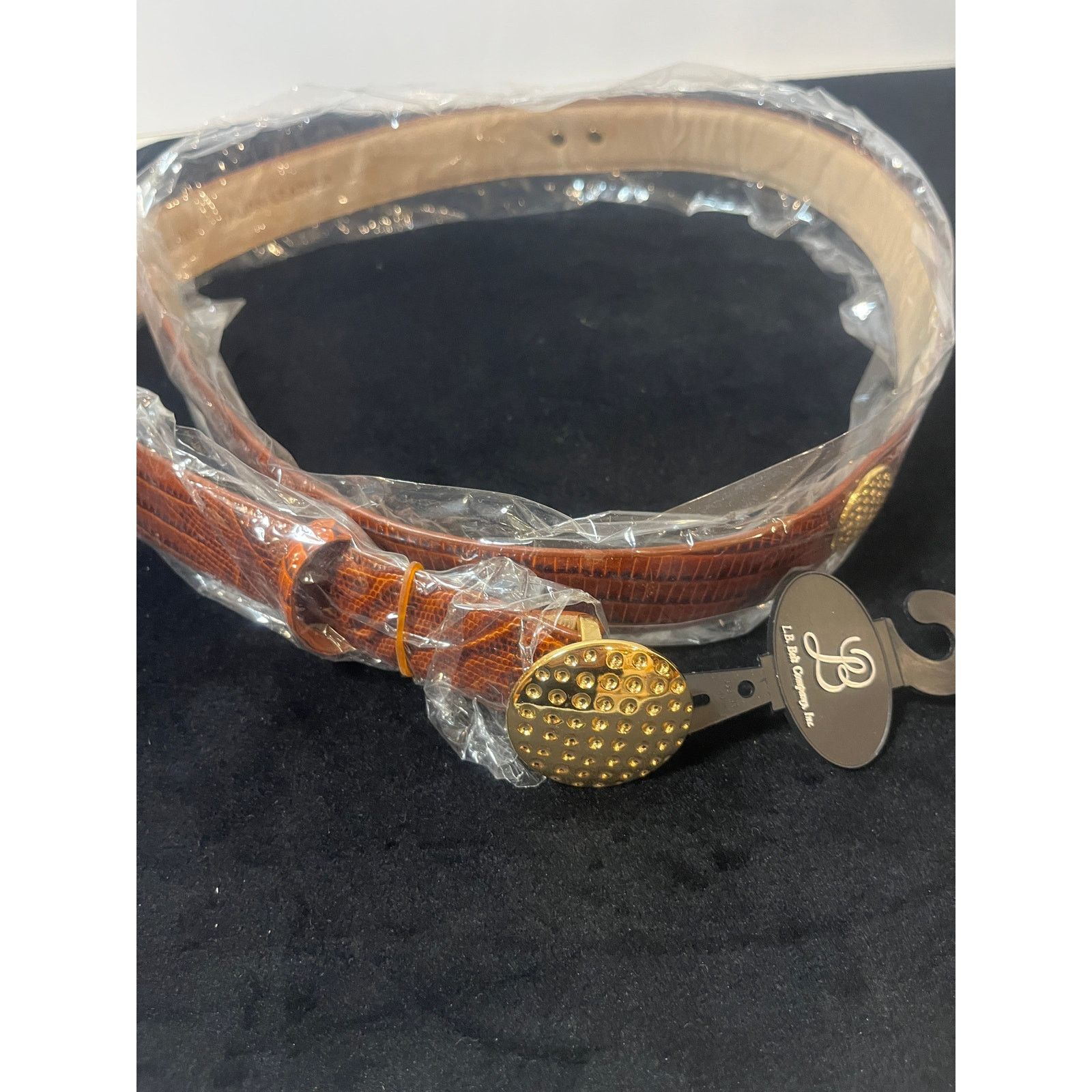 Other Women's Genuine Brown Italian Leather Belt Small NWT Size ONE SIZE - 2 Thumbnail