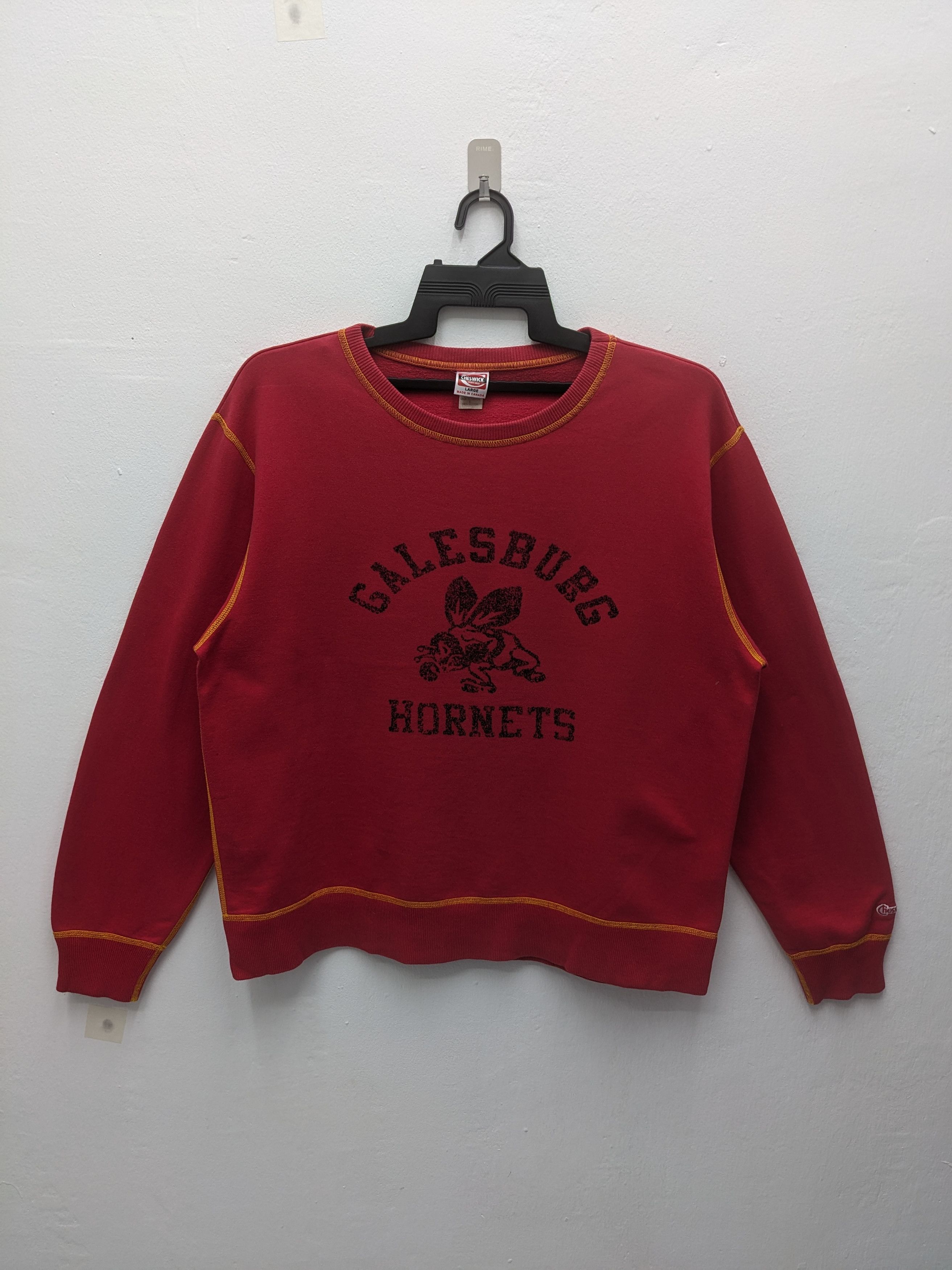 Sugar Cane Galesburg Hornets Sugar Cane Cheswick Sweatshirt Size US L / EU 52-54 / 3 - 2 Thumbnail