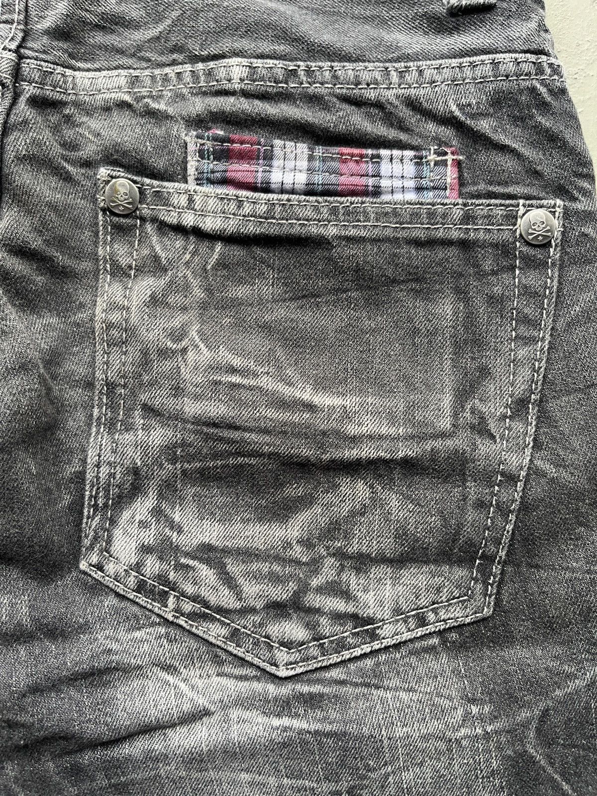 14th Addiction 2000s FLARE PUNK ACID WASH ROOT THREE NUMBER NINE STYLE Size US 31 - 16 Thumbnail