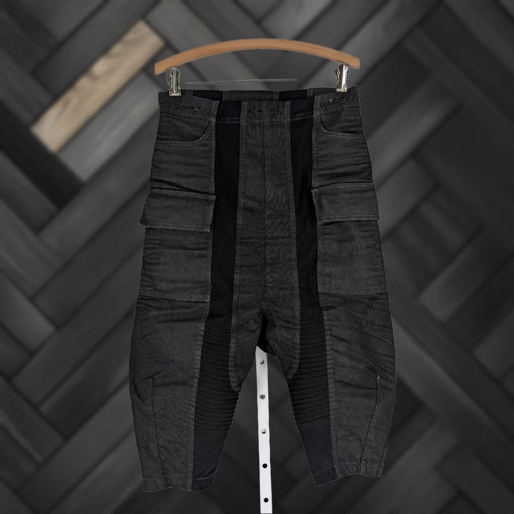 Rick Owens Rick Owens DRKSDHW Sample Aqua Collage Tyrone Denim