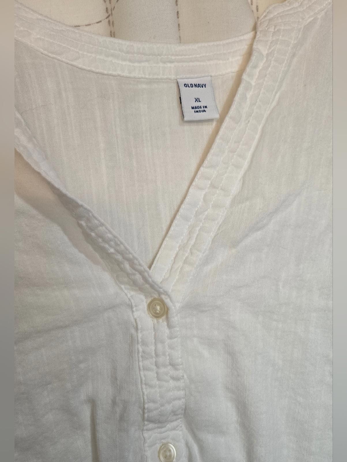 Old Navy Old Navy Cotton Blend Tunic Size XL / US 12-14 / IT 48-50 - 5 Thumbnail