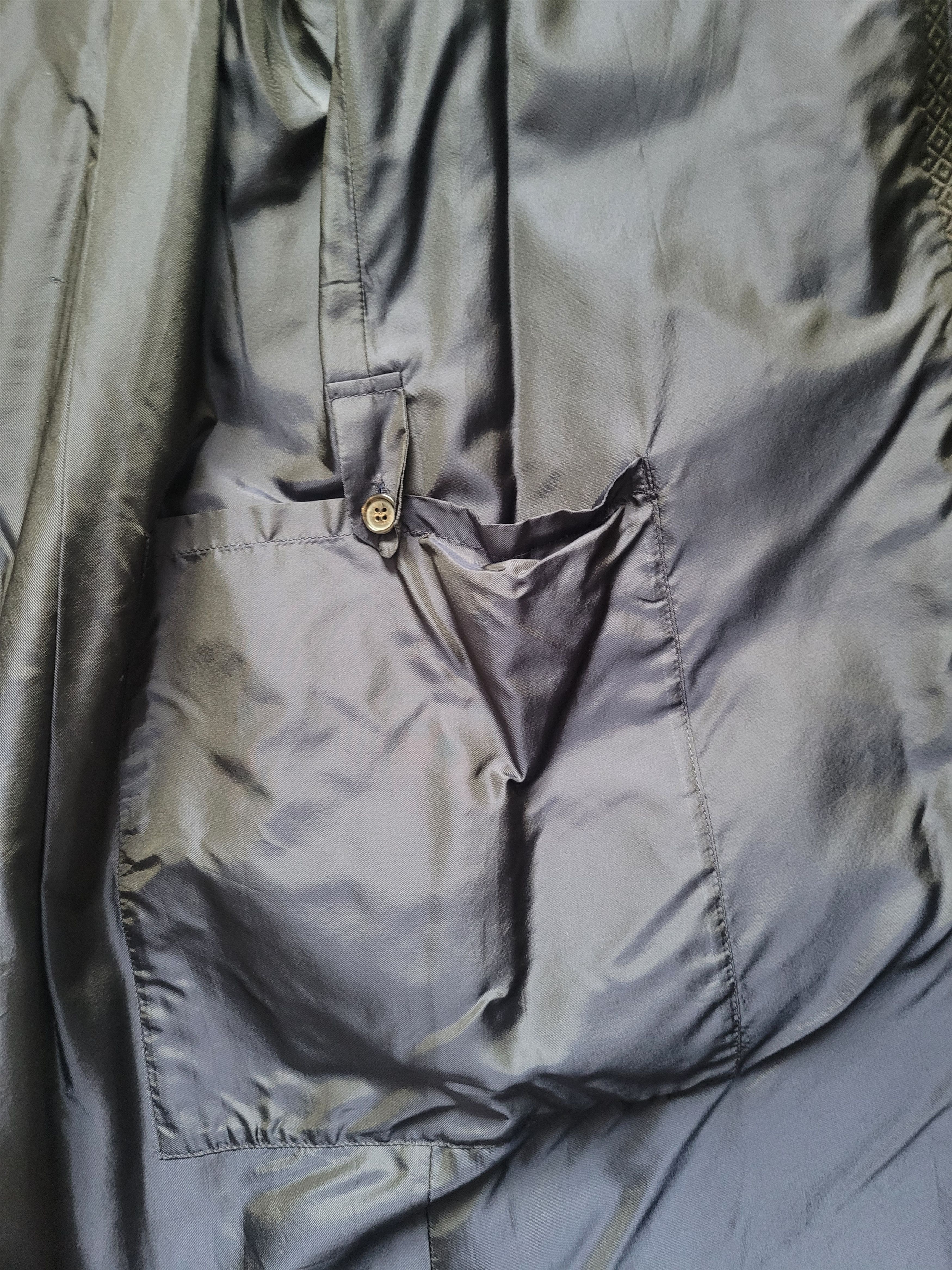 Raf Simons Raf Simons Archival Navy Trench Coat, fantastic details Size US M / EU 48-50 / 2 - 6 Thumbnail