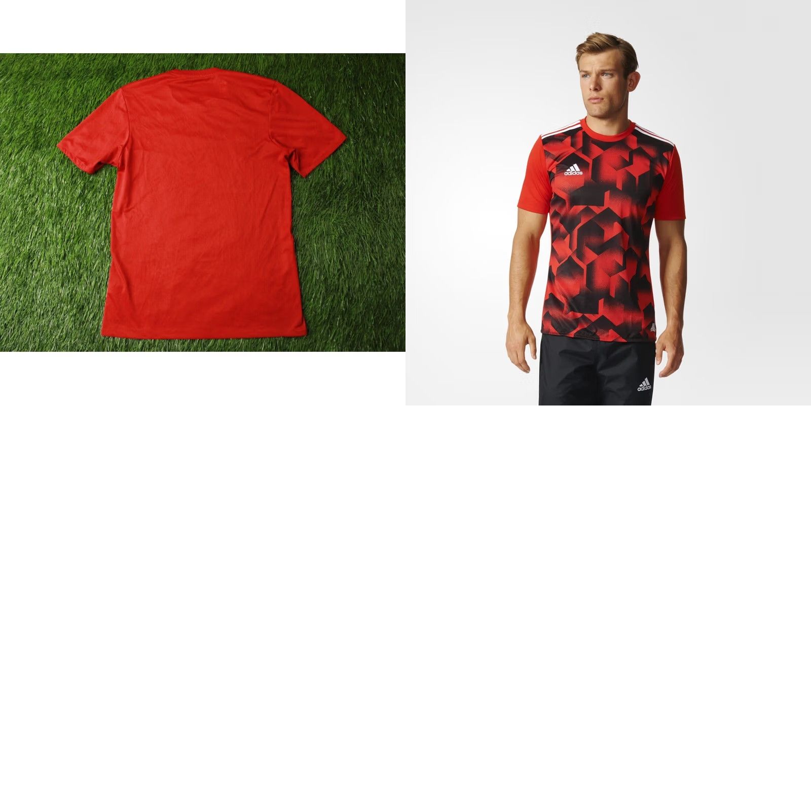 Adidas ADIDAS Tango PERFORMANCE ORIGINAL 2016 FOOTBALL SHIRT JERSEY S SMALL Men Shirt Short Sleeve Red Black White 2016 Tango Mens Size US S / EU 44-46 / 1 - 9 Thumbnail