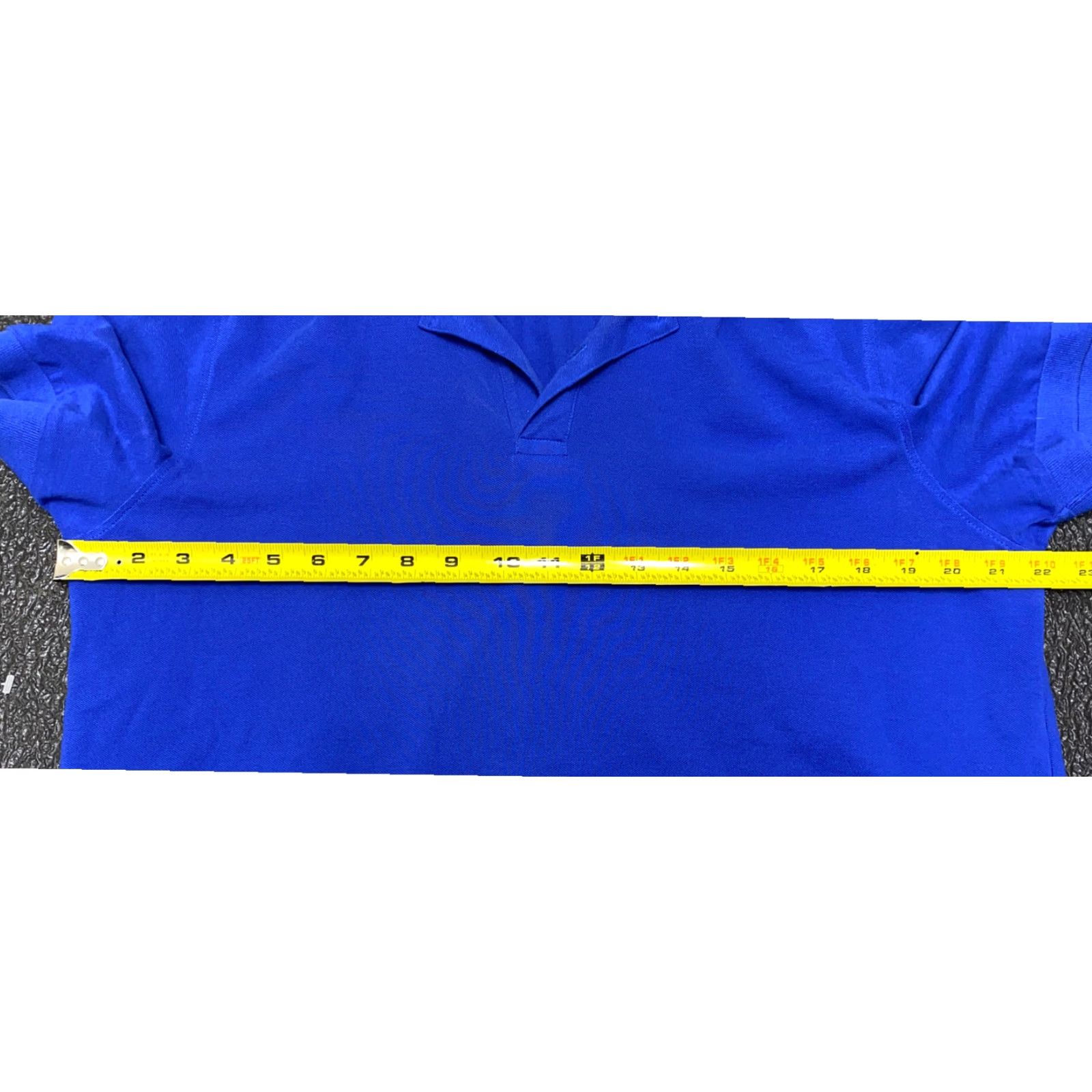 Hugo Boss Hugo Boss Golf Polo Shirt Mens Blue Short Sleeve XL Pima Cotton Size US XL / EU 56 / 4 - 5 Thumbnail