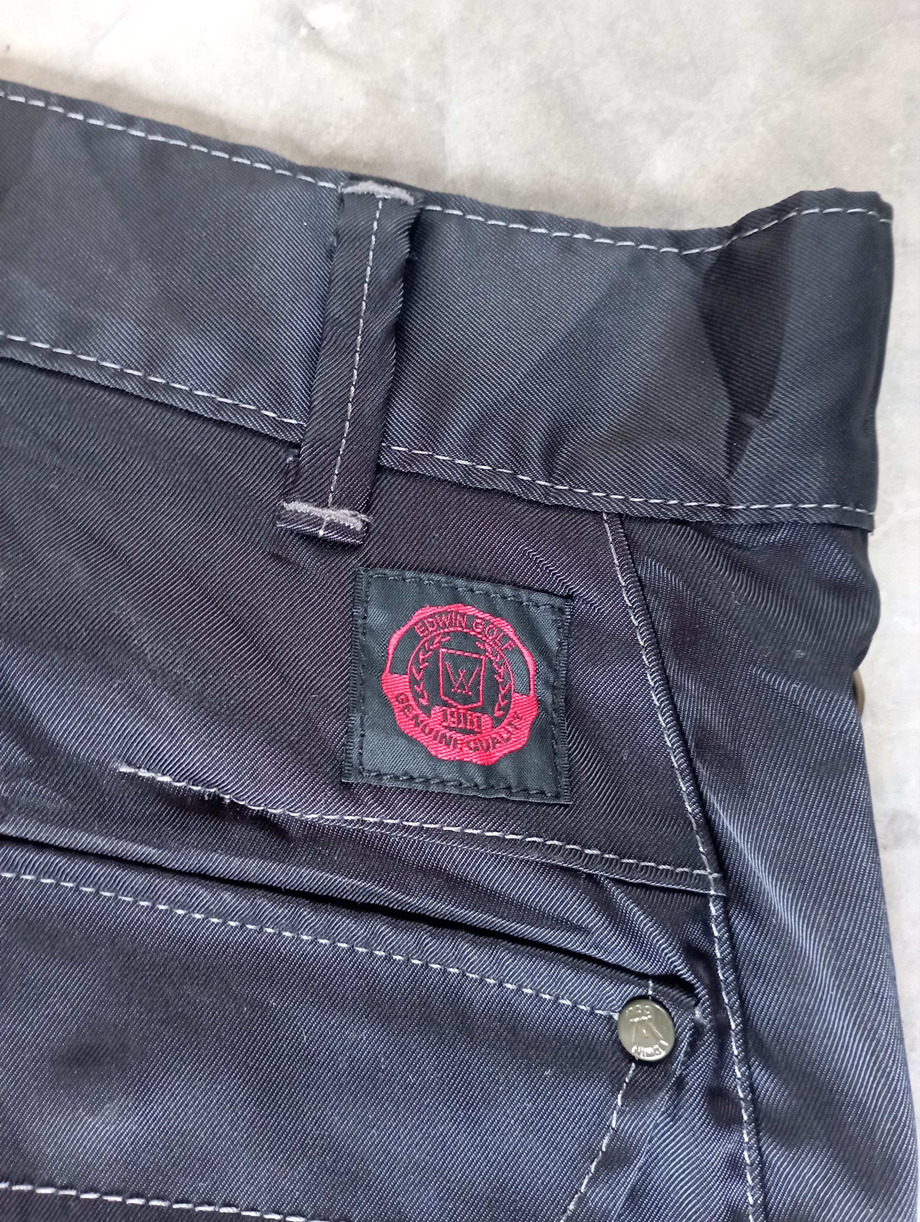 Tornado Mart Flare Jeans Avantgarde Black Cargo Edwin Bootcut Pants Size US 30 / EU 46 - 4 Thumbnail