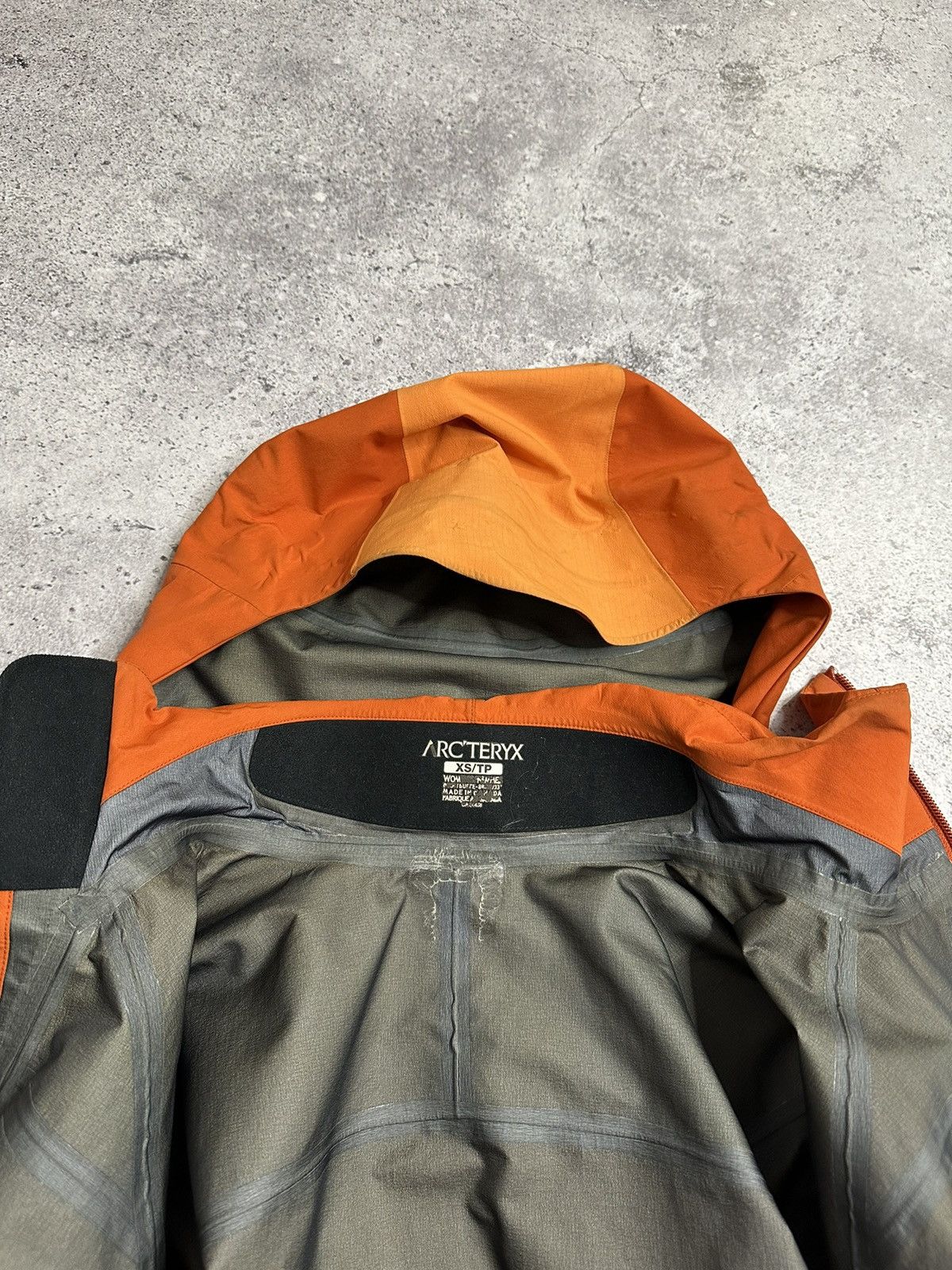 Arc'teryx Arc'teryx SideWinder Gore-Tex Pro Shell Orange Recco Jacket Size XS / US 0-2 / IT 36-38 - 10 Thumbnail