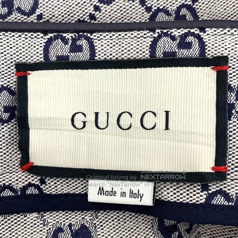 Gucci Gucci Gray logo jacquard full-print cotton casual skirt Size 26" / US 2 / IT 38 - 5 Thumbnail