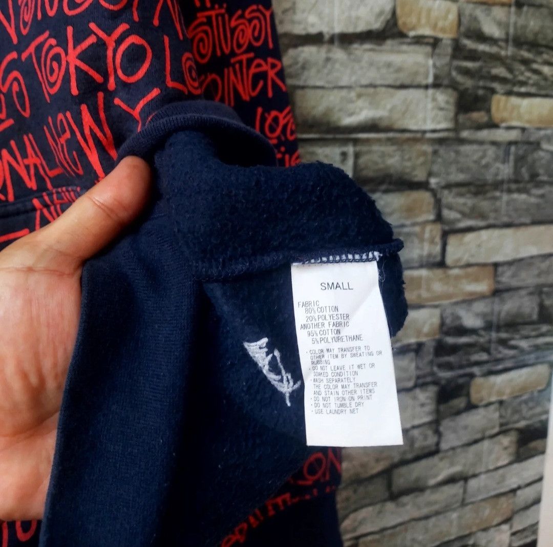 Stussy STUSSY World Tour Tribe Full Print Hoodie Size US S / EU 44-46 / 1 - 6 Thumbnail