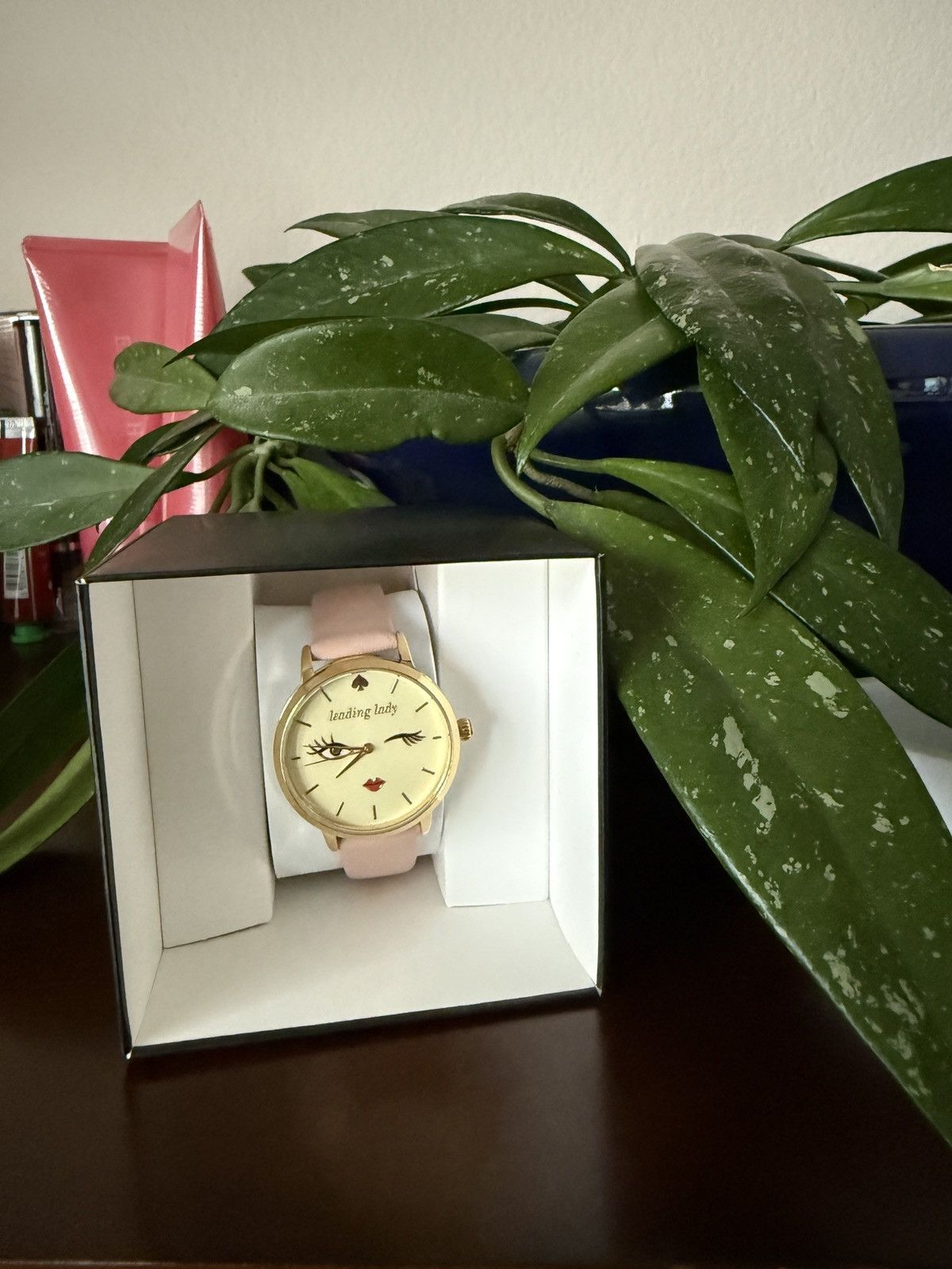 Kate Spade Kate Spade KSW9025 Women's Metro Winking Face Pink Watch Size ONE SIZE - 1 Thumbnail