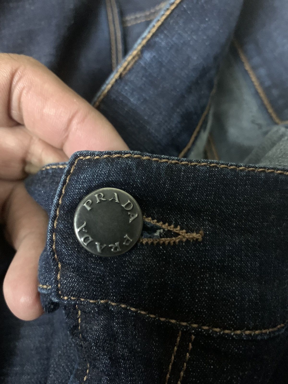 Prada New Prada jeans flare fit unisex Size 33" - 6 Thumbnail