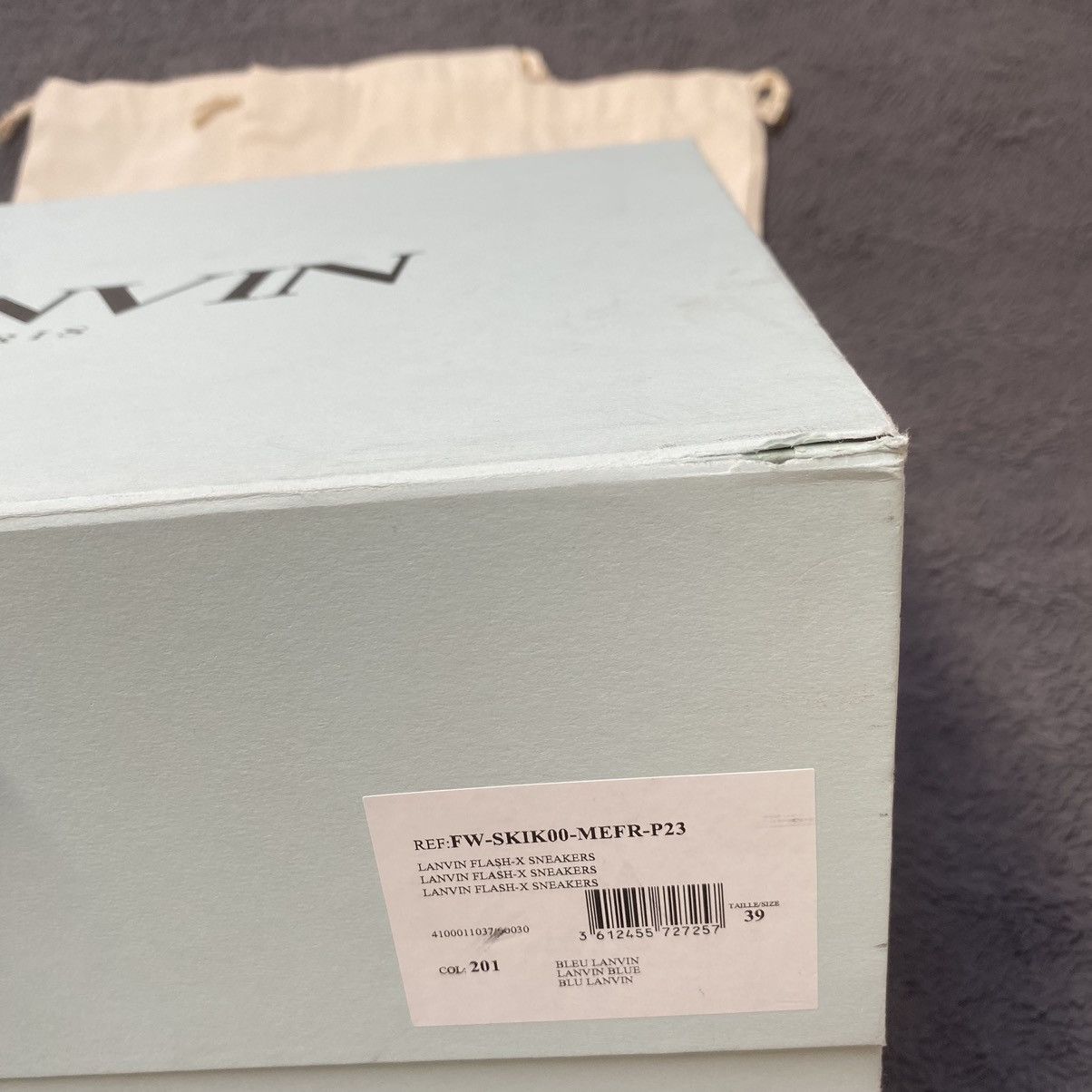 Lanvin Lanvin flash x sneakers blue Size US 7 / EU 40 - 13 Thumbnail