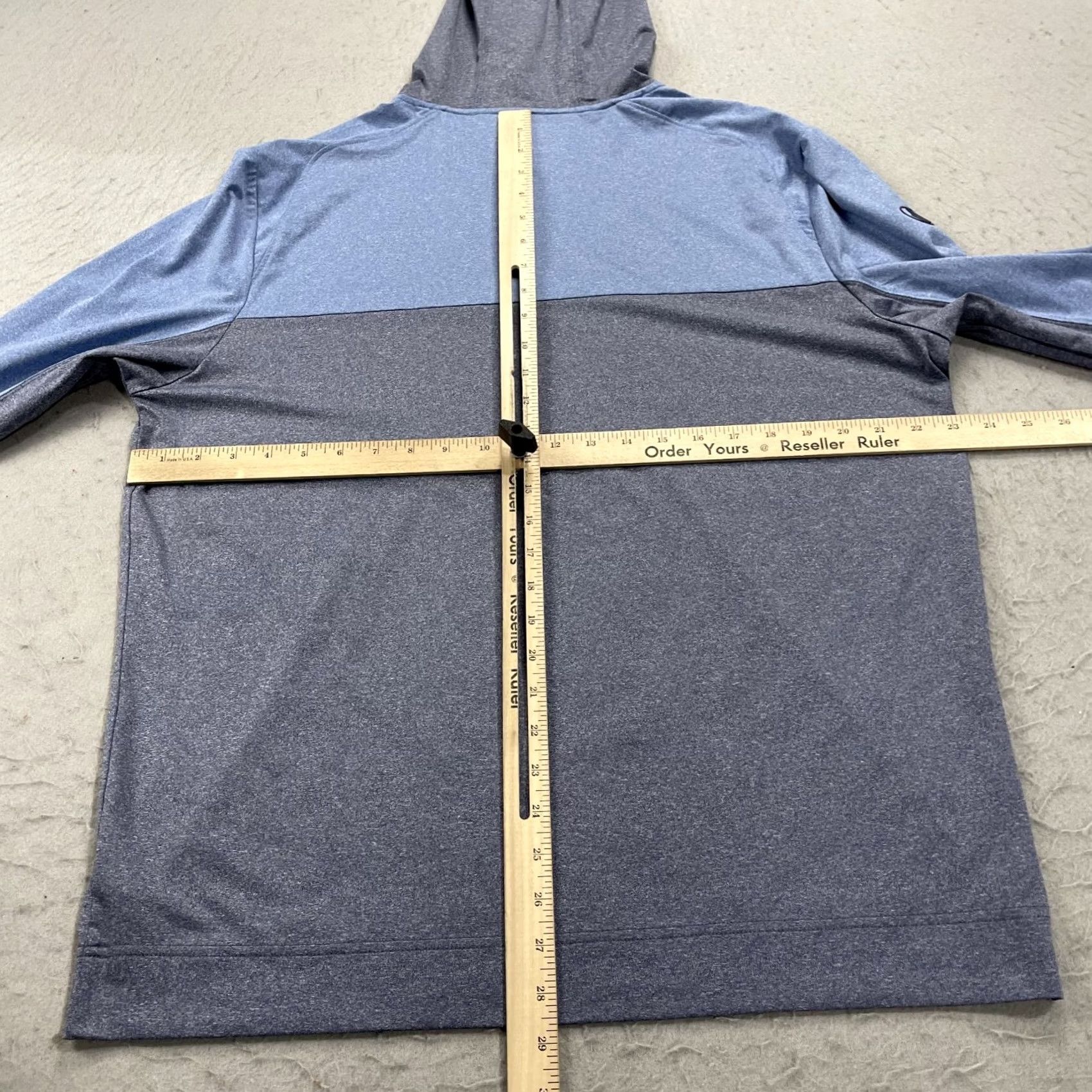 johnnie-O johnnie-O Hoodie Mens Large Blue Grayhawk Performance Golf Sweatshirt Pullover Size US L / EU 52-54 / 3 - 7 Thumbnail