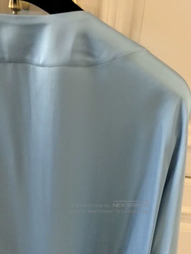 Loewe Loewe Silk Long Sleeve Shirt Size S / US 4 / IT 40 - 9 Thumbnail