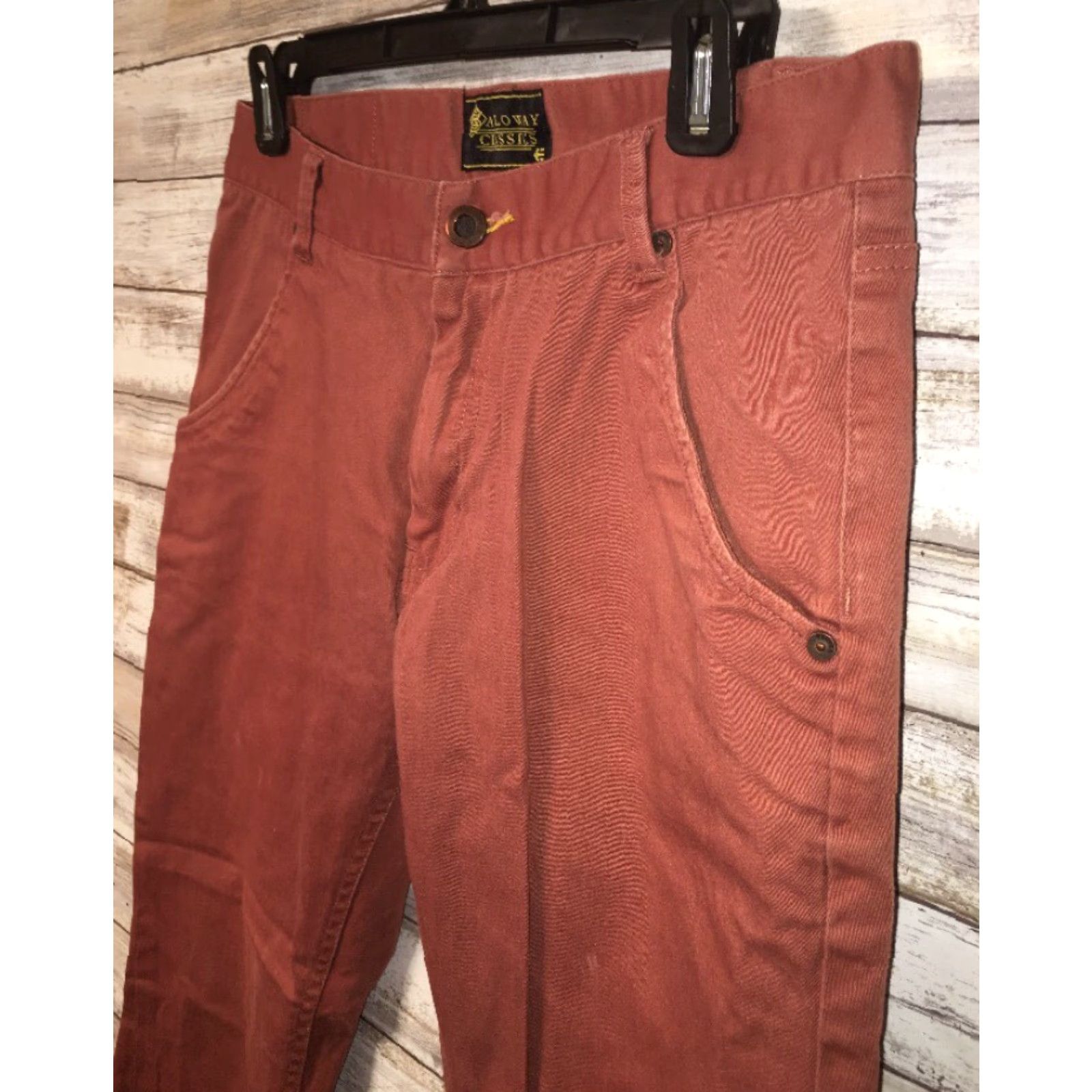 Vintage CALLAWAY CLASSICS Casual Jeans Size 32 X 30 Maroon Regular Classic Mens Size US 32 / EU 48 - 2 Thumbnail