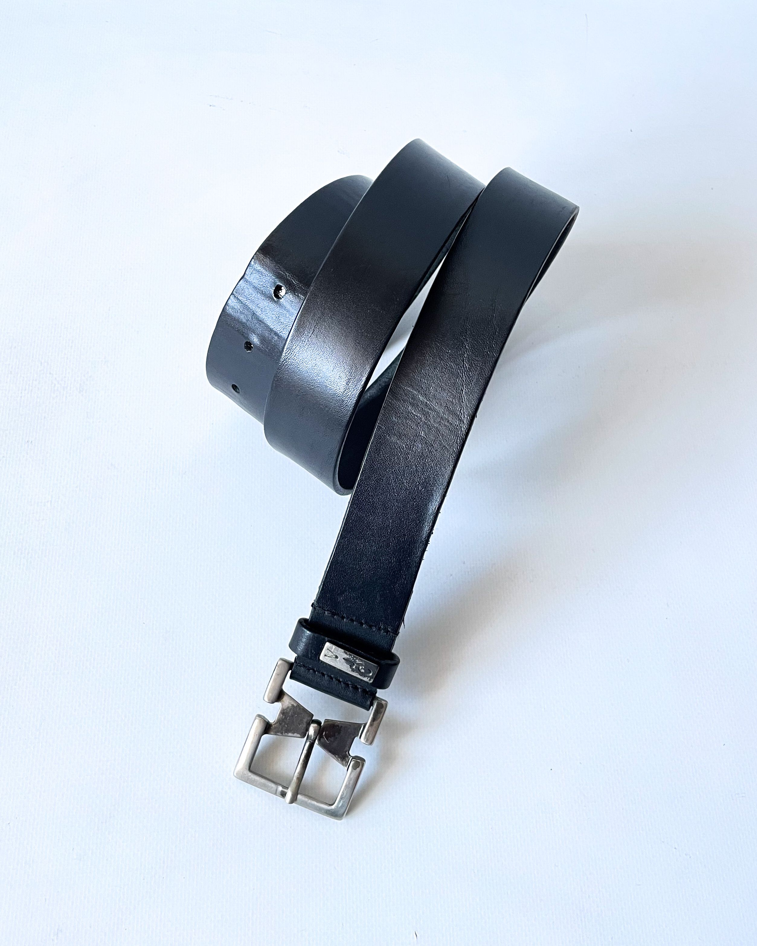 Versace Jeans Couture Vintage Versace Jeans Couture Leather Belt Size 36 - 2 Thumbnail