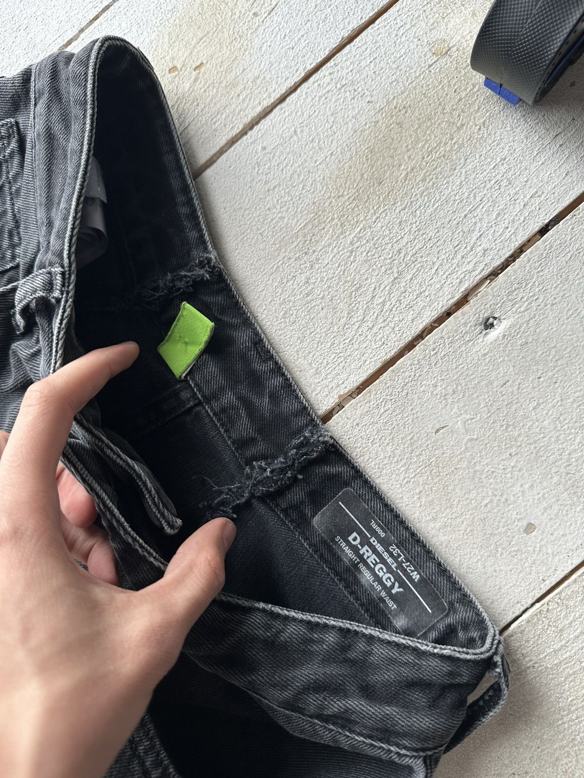 Diesel 🚨Gothic Diesel Regular Slim relax Flared Jeans Womens Size 26" / US 2 / IT 38 - 5 Thumbnail
