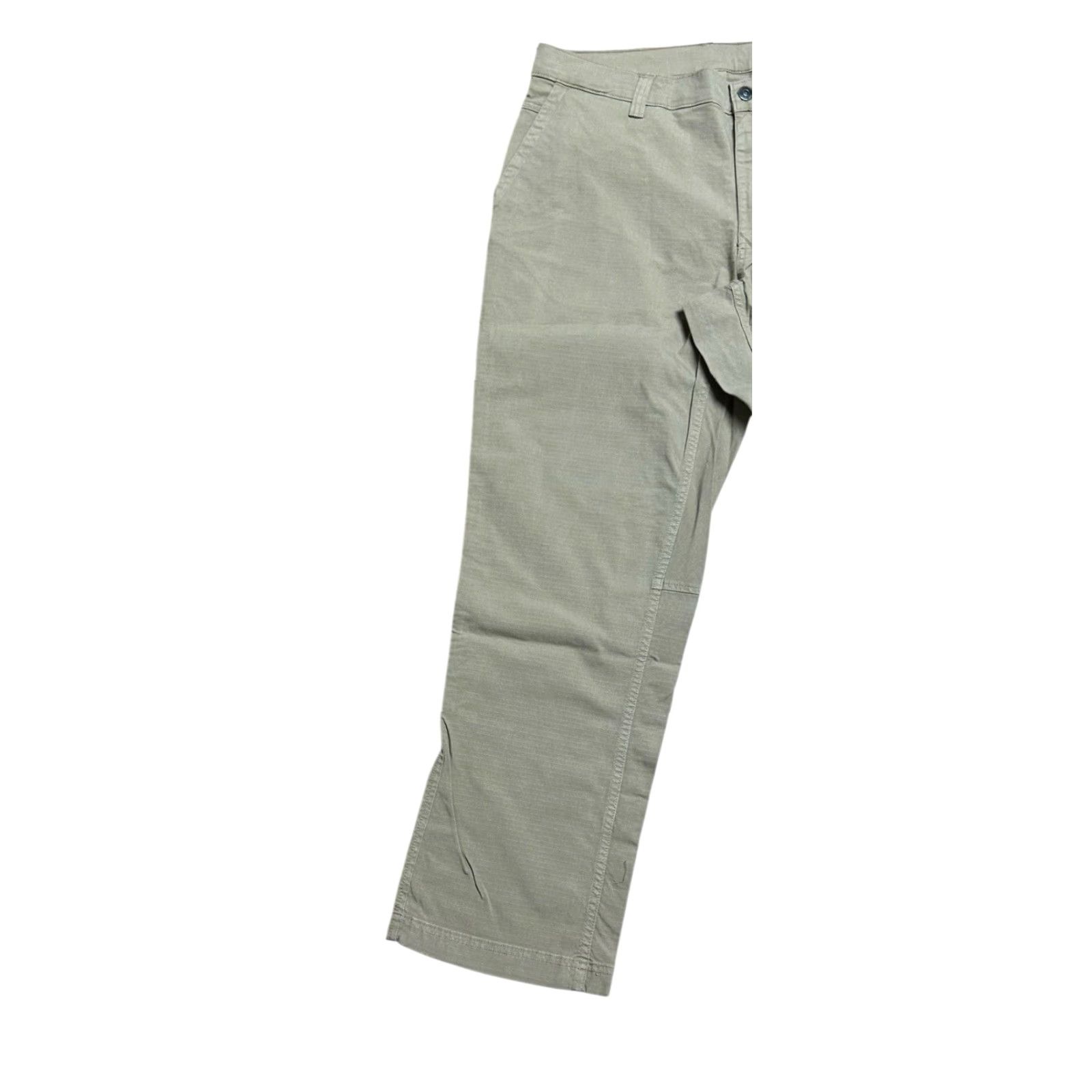 CO Duluth Trading Co Men Beige Blue Ridge Standard Fit Pants 38x30 Regular Straight Front Pockets Zipper Button Logo NWT California 65 NA Brand Duluth Size US 38 / EU 54 - 2 Thumbnail