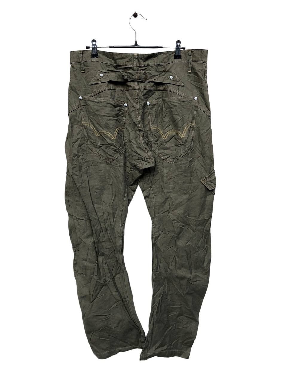 Edwin × Vintage Edwin Curve Cargo Buckle Back Pants Size US 34 / EU 50 - 2 Thumbnail