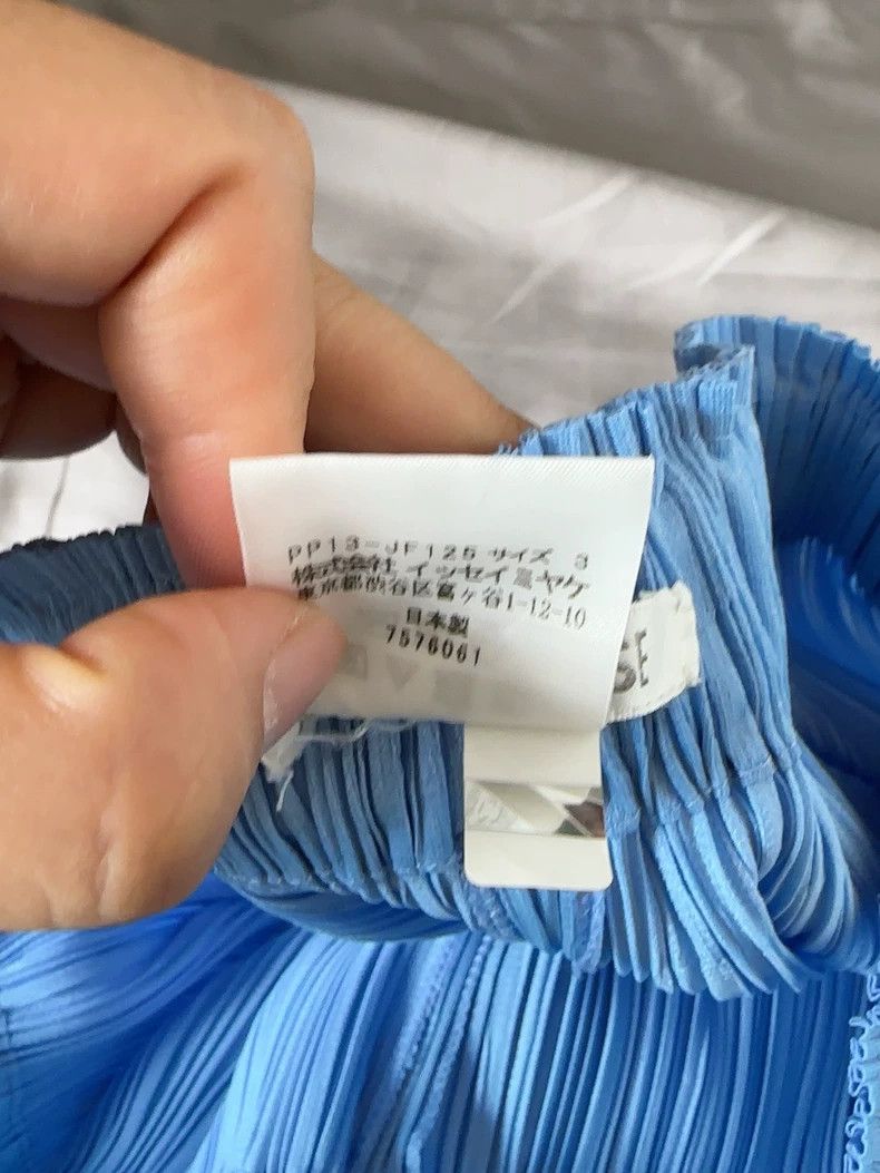 Other Issey Miyake size:3 Blue pleated trousers Size 31" - 5 Thumbnail