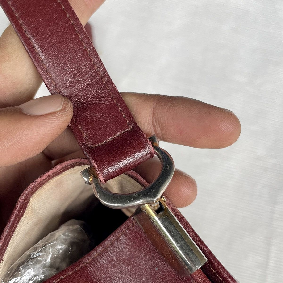 Cartier × Vintage Vintage les must de Cartier Shoulder Bag Size ONE SIZE - 9 Thumbnail