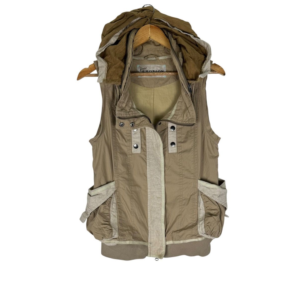 Japanese Brand CYNICAL TACTICAL HOODIE VEST LIKE LGB Size M / US 6-8 / IT 42-44 - 5 Thumbnail