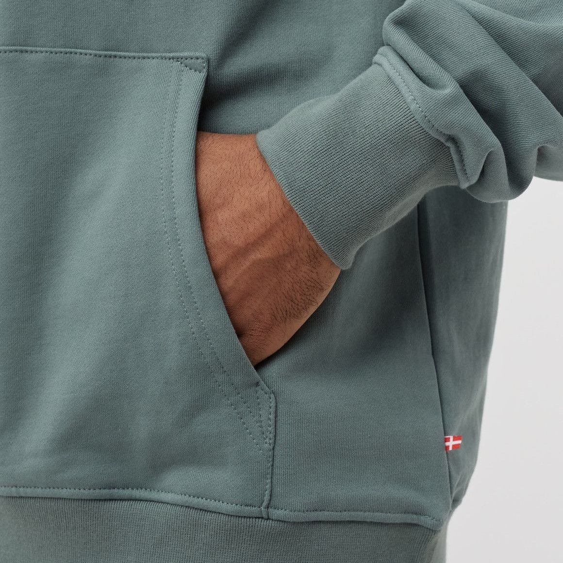 Han Kjobenhavn HAN KJØBENHAVN Casual Hoodie Sweatshirt Green Size US M / EU 48-50 / 2 - 2 Thumbnail
