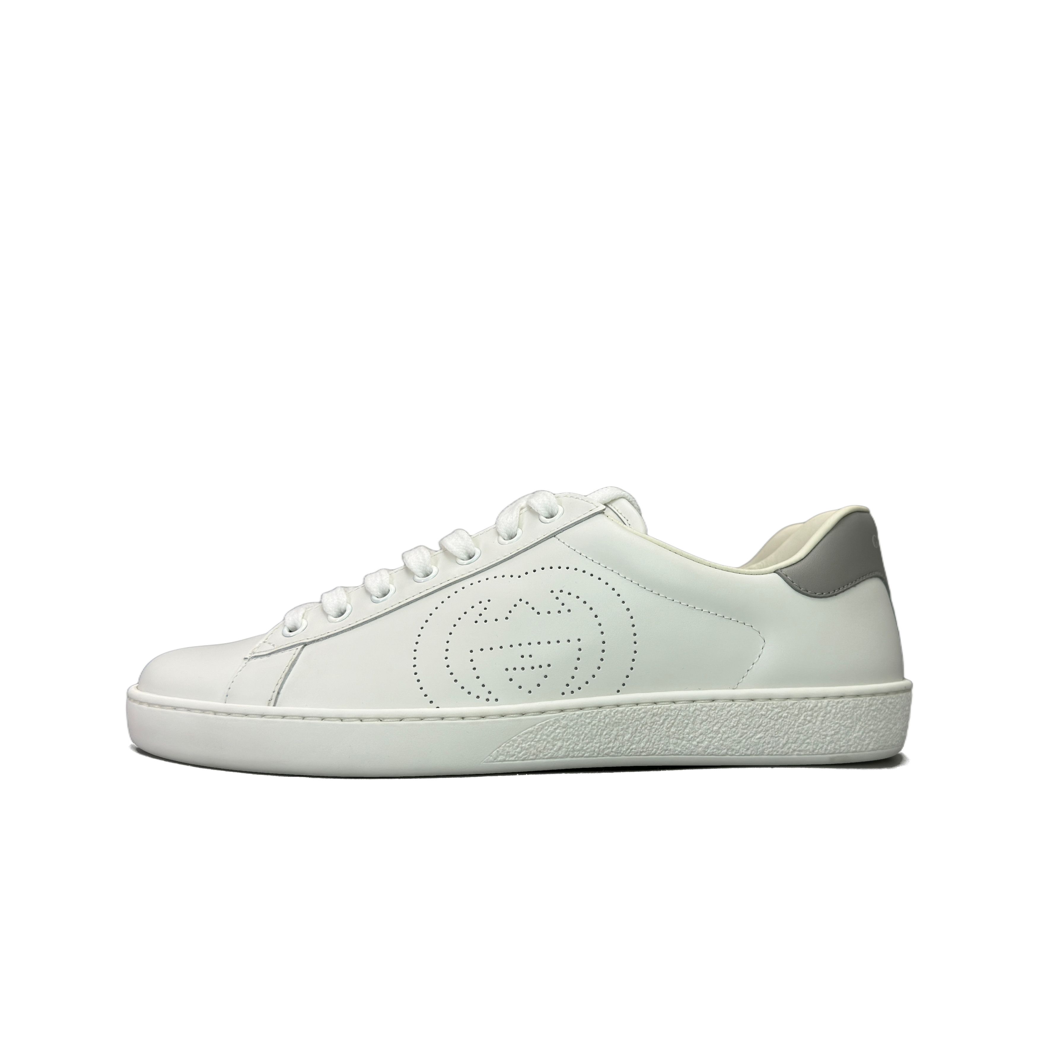 Gucci Gucci Ace Perforated G Low-Top Sneakers Size 9 Size US 9 / EU 42 - 1 Thumbnail