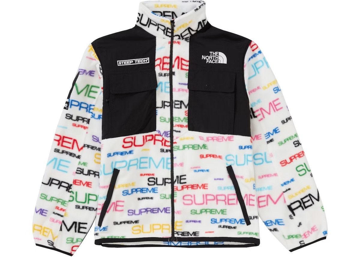 Supreme × The North Face SUPREME x North Face Steep Tech Fleece White Size XL FW21 Size US XL / EU 56 / 4 - 1 Thumbnail