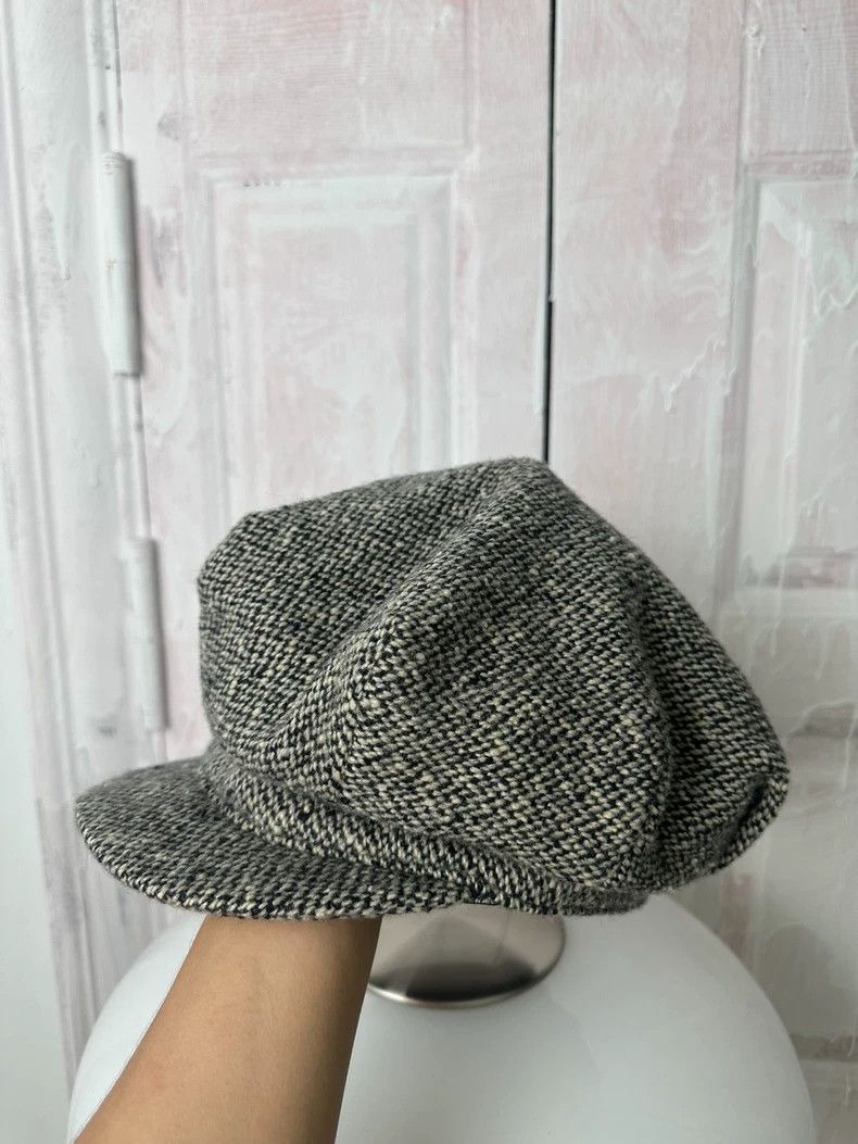 Yohji Yamamoto yohji yamamoto 20AW Snowflake Wool Newsboy Hat 2502-Nextar Size ONE SIZE - 3 Thumbnail
